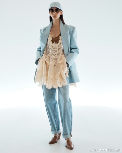 Zimmermann Natura Lace-Trimmed Mini Dress & Blazer Set - Spring/Summer '25 1 Zimmermann Natura Lace-Trimmed Mini Dress & Blazer Set - Spring/Summer '25