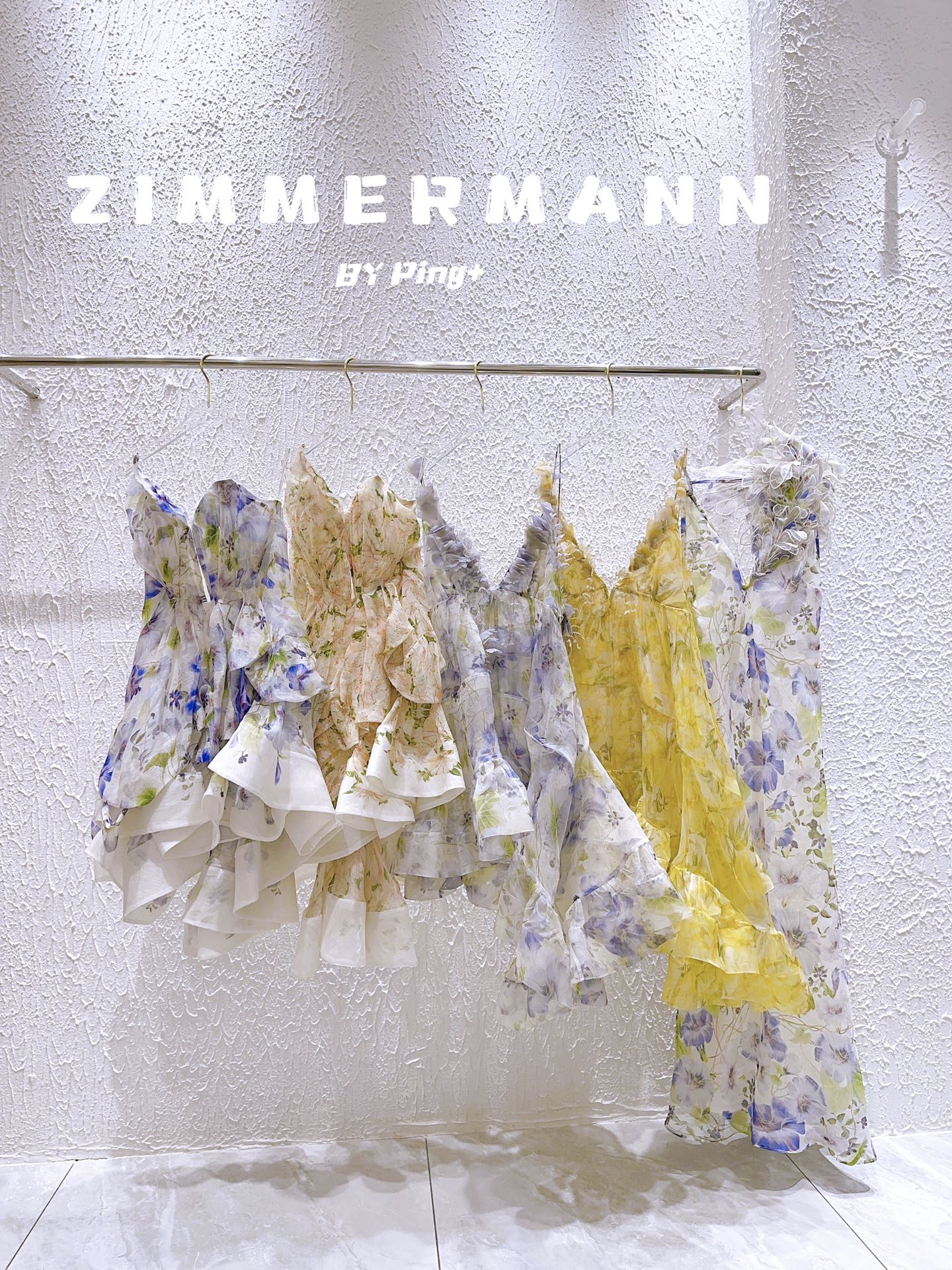 Zimmermann ملابس فستان بلو