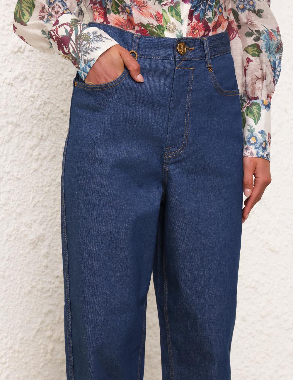“Zimmermann 25 Spring and Summer Cowboy Denning Jeans – Size 0/1/2/3 #F2036” - 图片 7