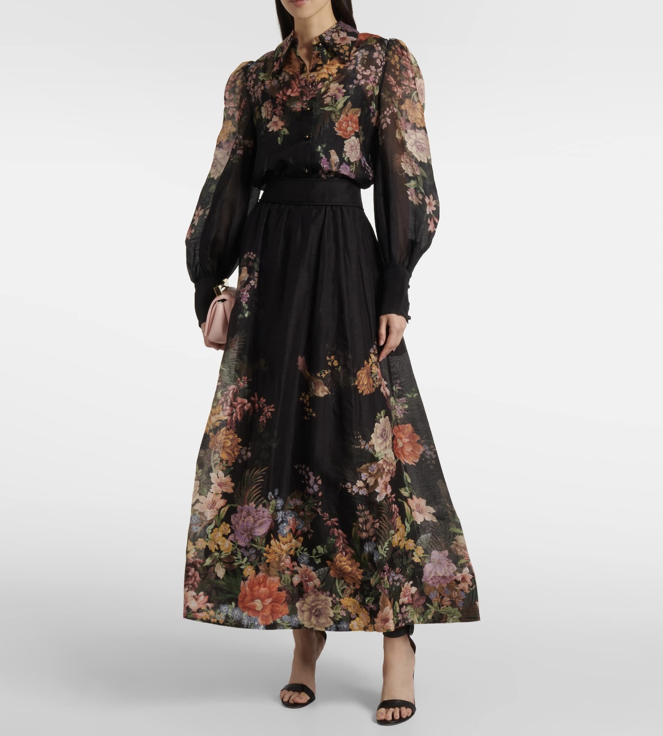 High Quality AAA Replica
 Zimmermann Clothing Shirts & Blouses Skirts Black Fall/Winter Collection