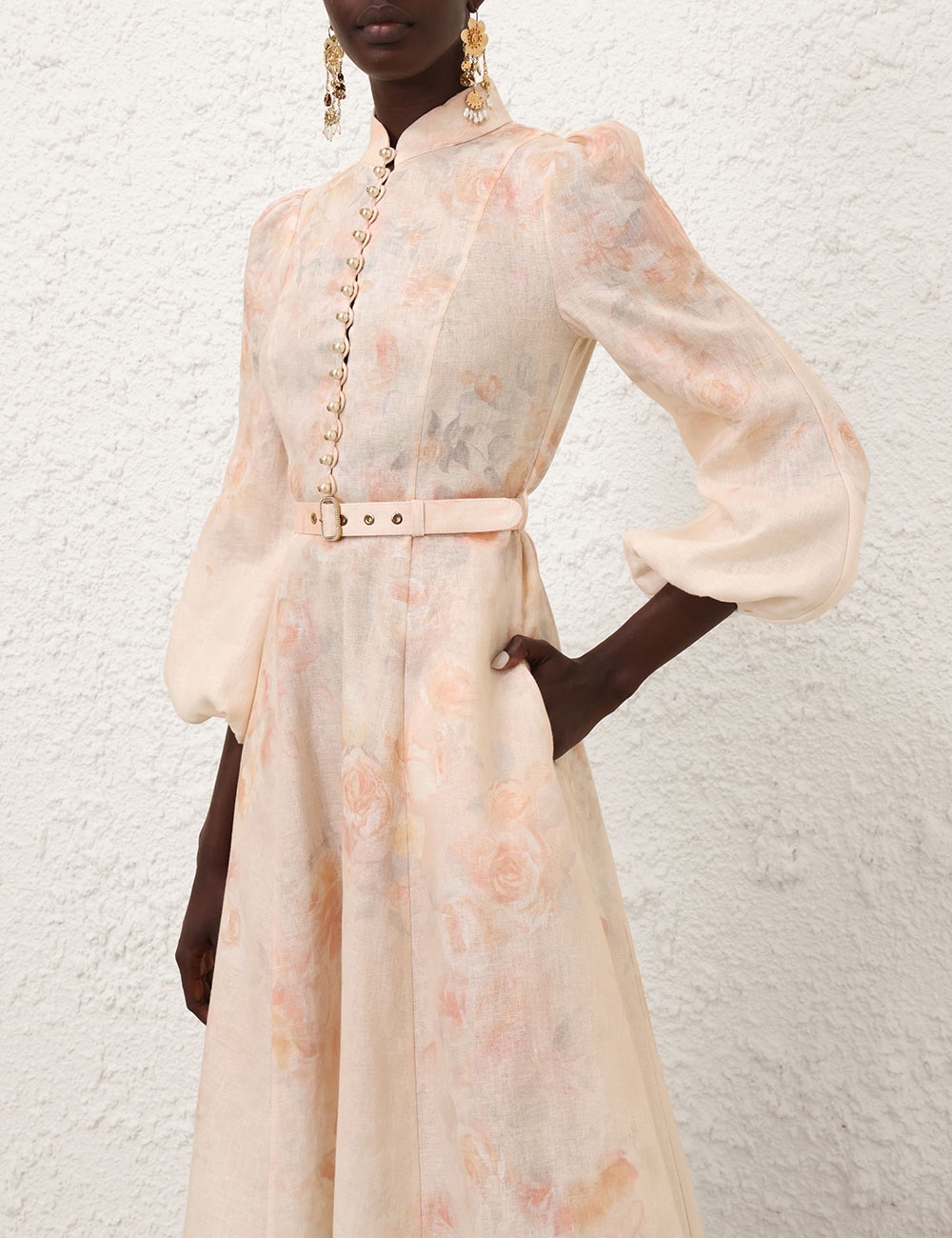 Zimmermann Crush Floral Midi Dress - Romantic & Elegant, Sizes 0-3 Available 5 i1734583557 8272 3
