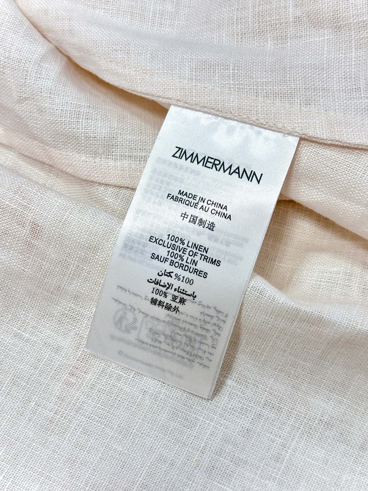 Zimmermann Crush Linen Midi Dress with Detachable Belt - Spring/Summer 6 i1734583640 6158 3
