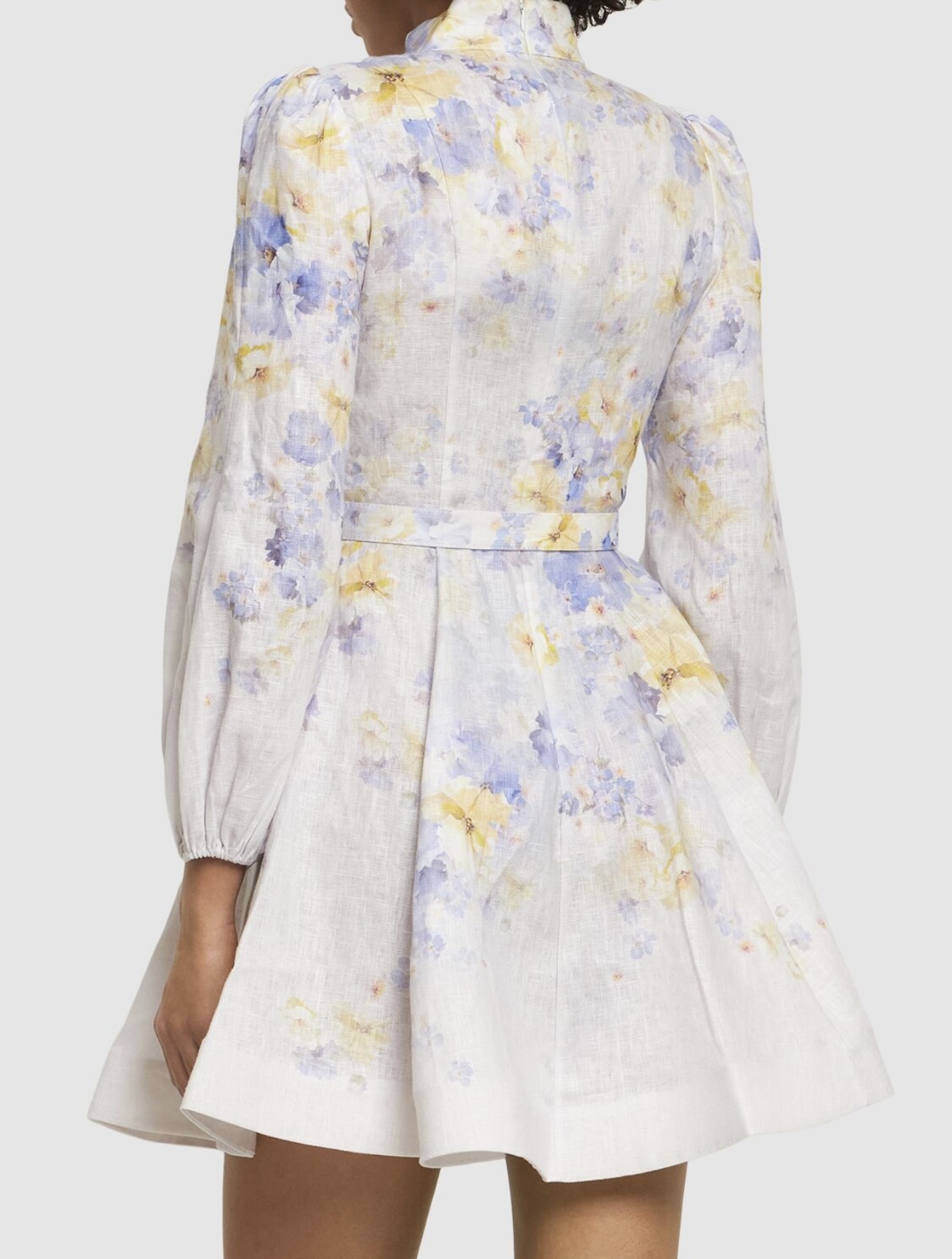 Zimmermann Crush Floral Mini Dress: Romantic Lavender Hues, Sizes 0-3 3 i1736836191186 2710 0 1