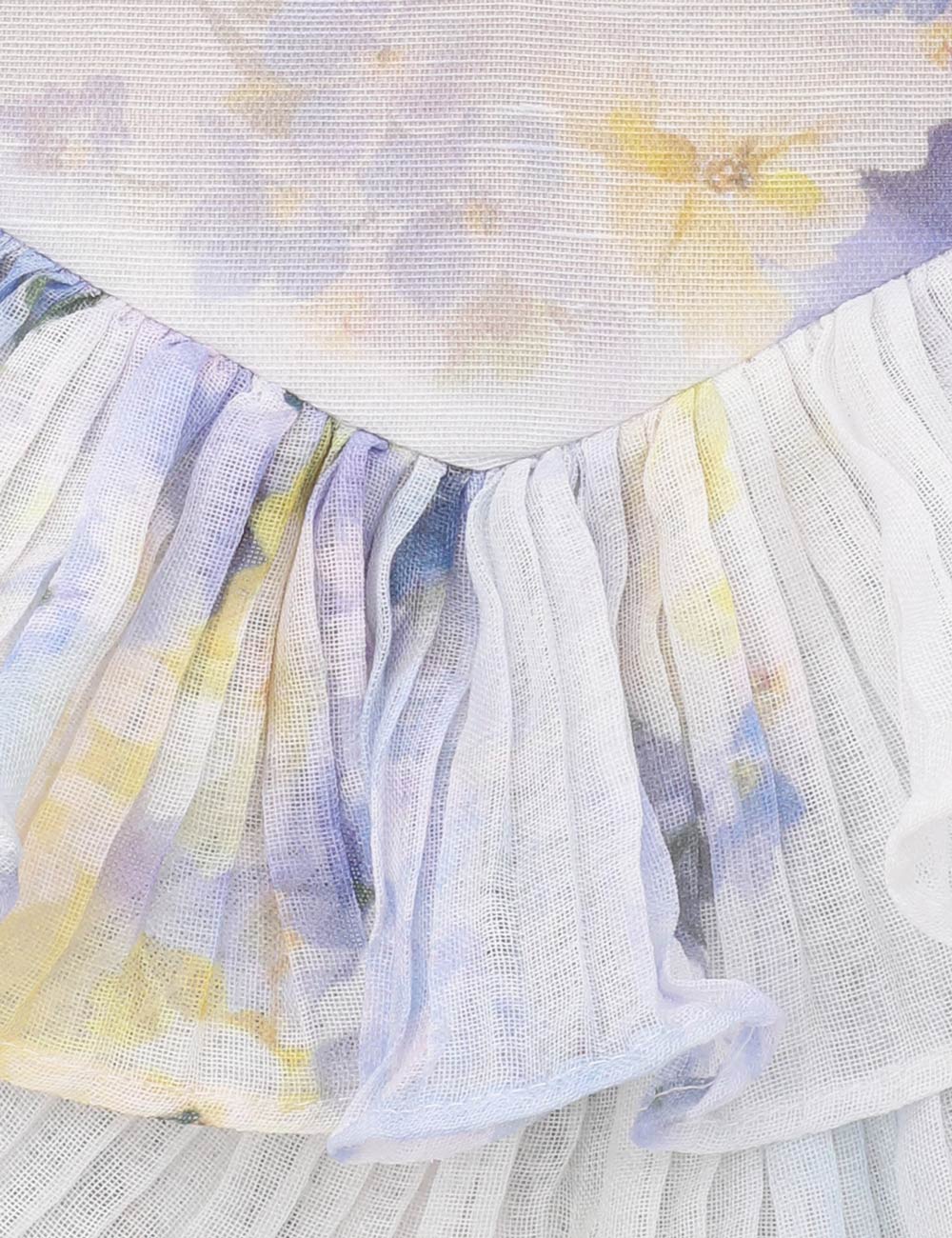 New Zimmermann Spring Summer Collection: Crusher-Holder Tilt Series Midi Dress with Romantic Leaf Design - 图片 8