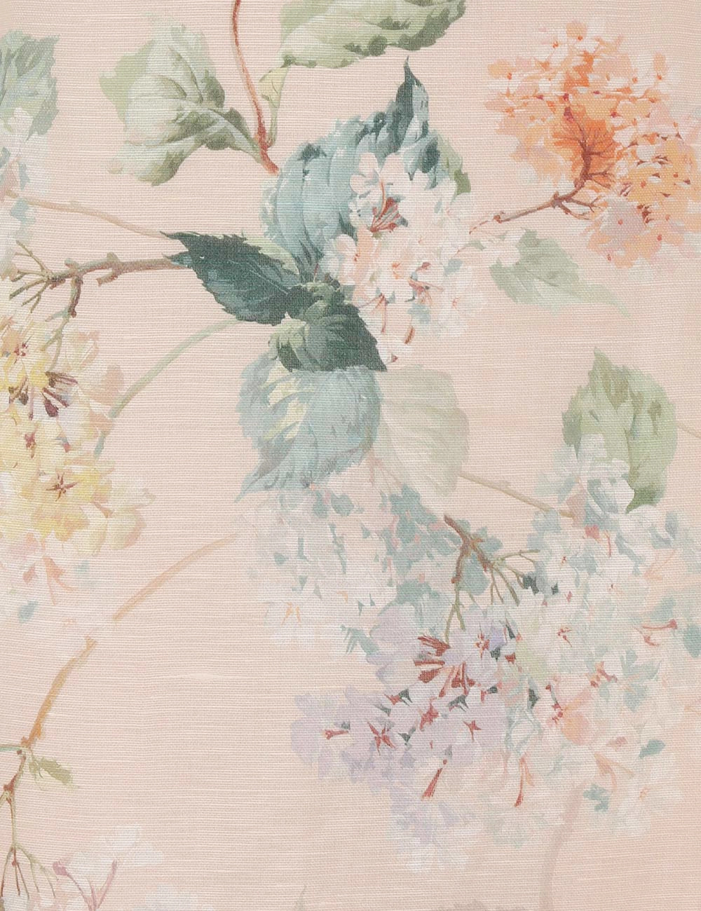 Zimmermann 25 Spring Summer Collection: Illuminate Peach Embroidery Midi Dress – Fresh and Elegant Design. - 图片 4