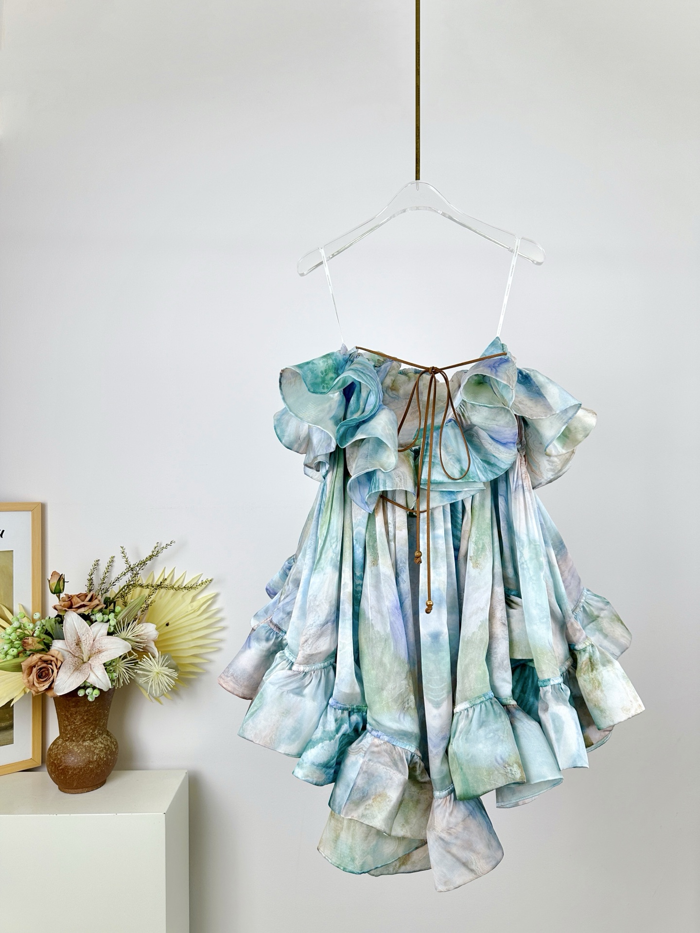Zimmermann Illuminate Silk Mini Dress - Elegant Off-Shoulder Design 3 i1742190337471 6217 0 1