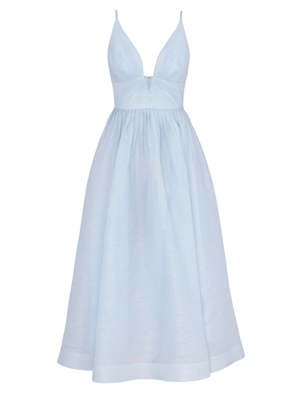 “Fresh Start with Zimmermann’s Elegant Zimav Tie Midi Dress for Spring/Summer” - 图片 7
