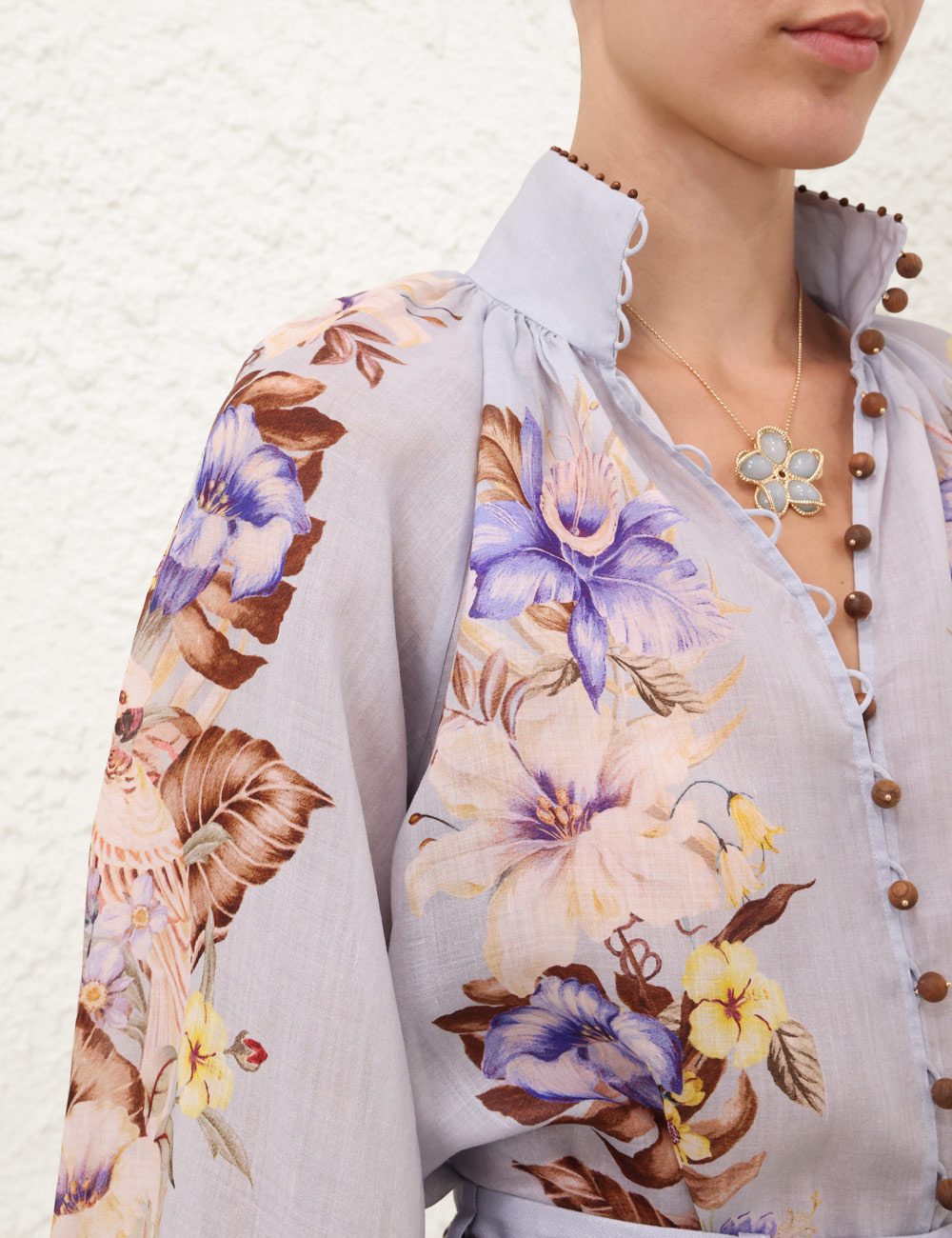 New Zimmermann 25 Spring and Summer Collection: Coco Pink Blue Flower Scheme - 图片 5