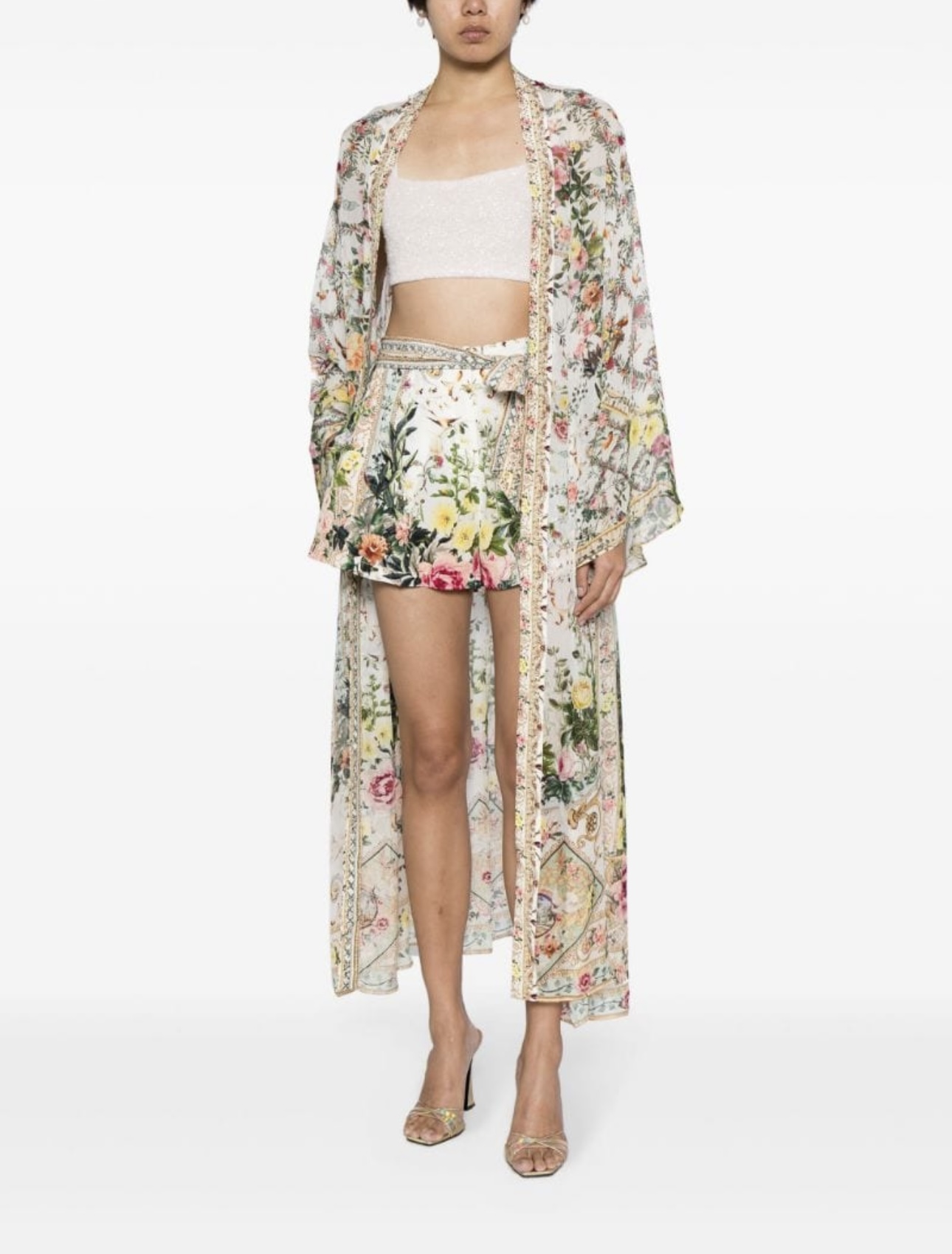 Camilla 25 Spring and Summer Collection: Tops, Shorts, Sizes XS-L, Austro-American Style.