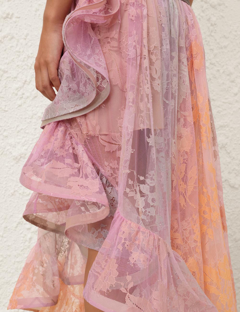 Zimmermann 25 Spring/Summer Collection: Dawning Unregulated Clothes with 3-Tiered Long Skirt - 图片 4