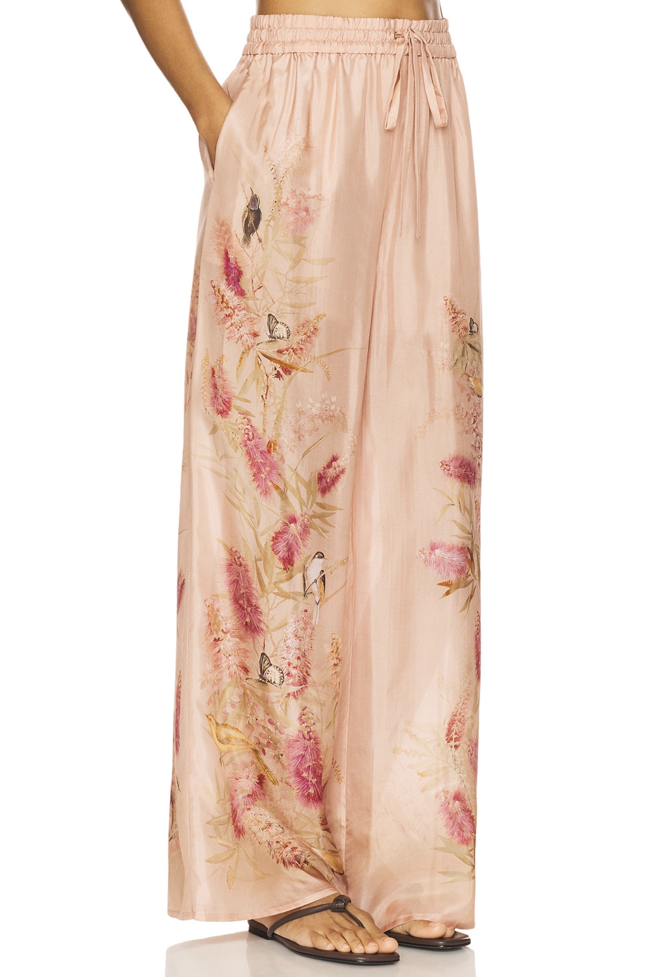 “Zimmermann 25 Spring and Summer Collection: Pink Plant Flower Scheme Elegance” - 图片 7