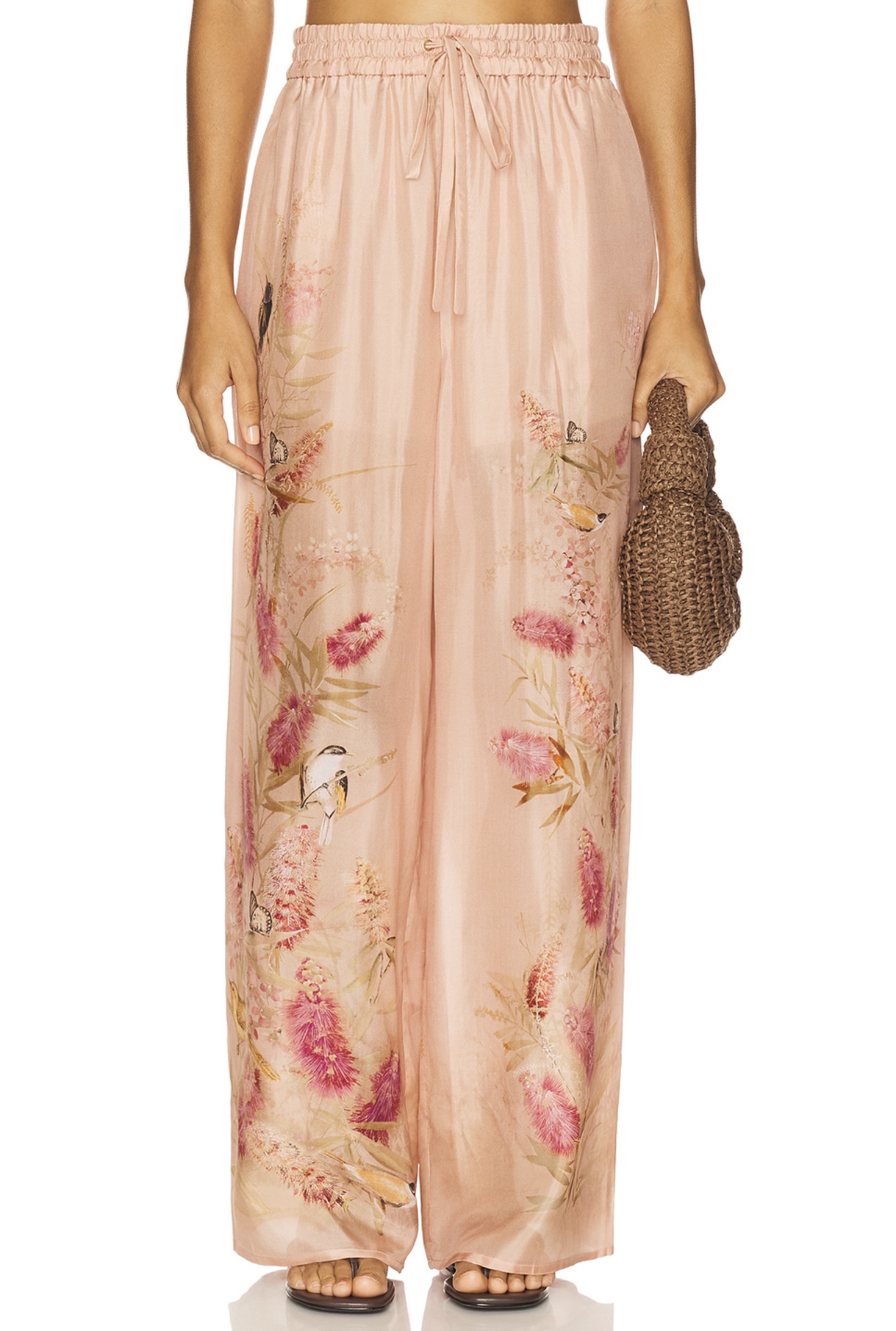 “Zimmermann 25 Spring and Summer Collection: Pink Plant Flower Scheme Elegance” - 图片 6