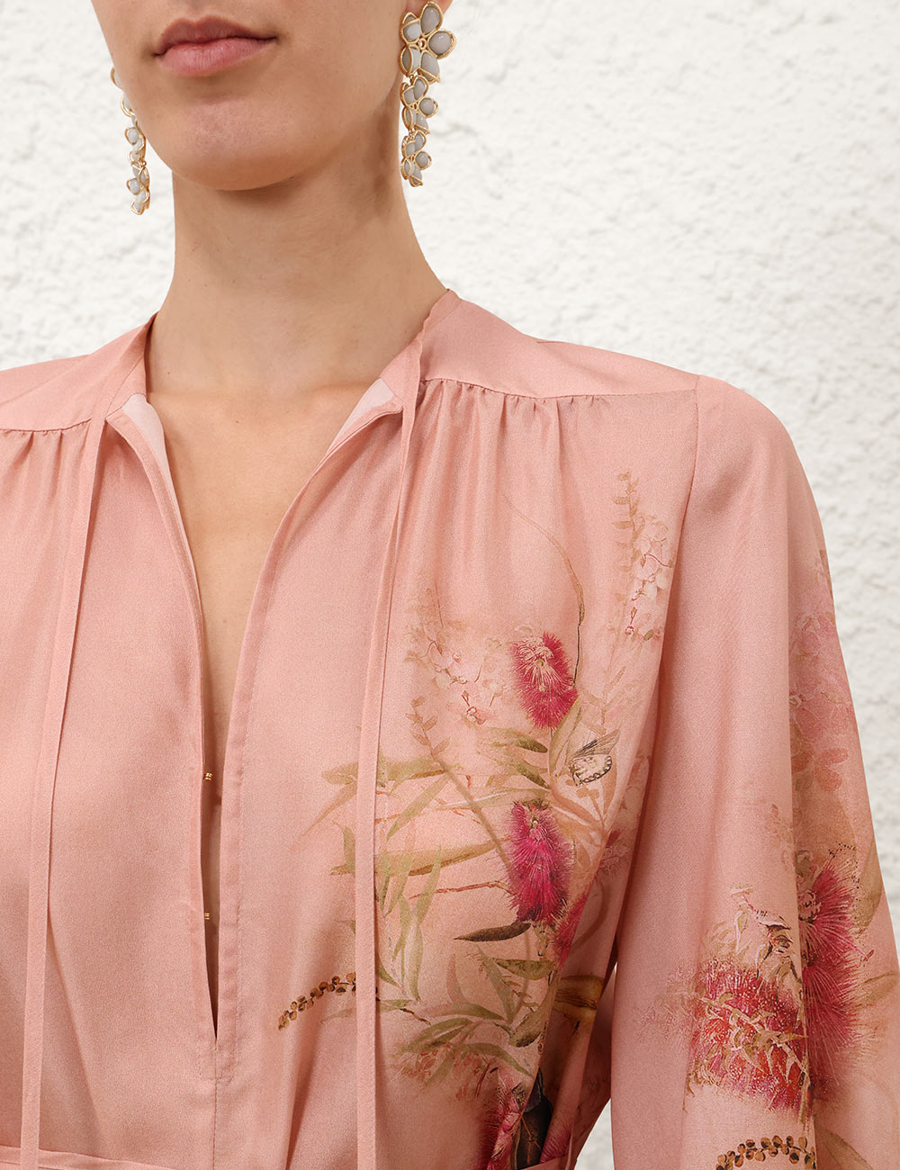 New Zimmermann 25 Spring and Summer Collection: Cascadian Pink Plant Flower Scheme Fashion - 图片 5