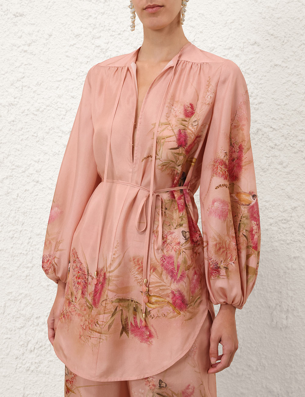 New Zimmermann 25 Spring and Summer Collection: Cascadian Pink Plant Flower Scheme Fashion - 图片 4