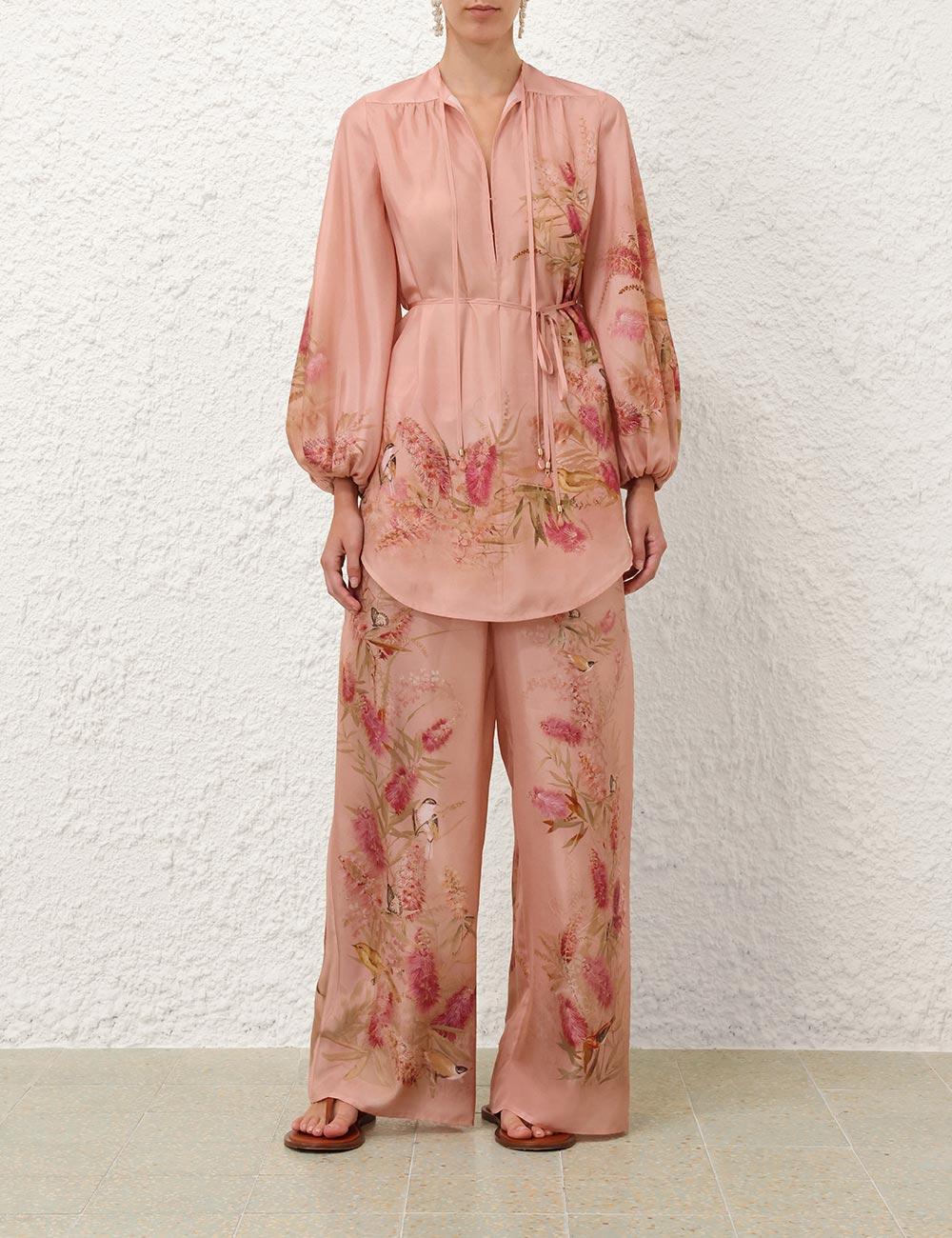 New Zimmermann 25 Spring and Summer Collection: Cascadian Pink Plant Flower Scheme Fashion - 图片 1