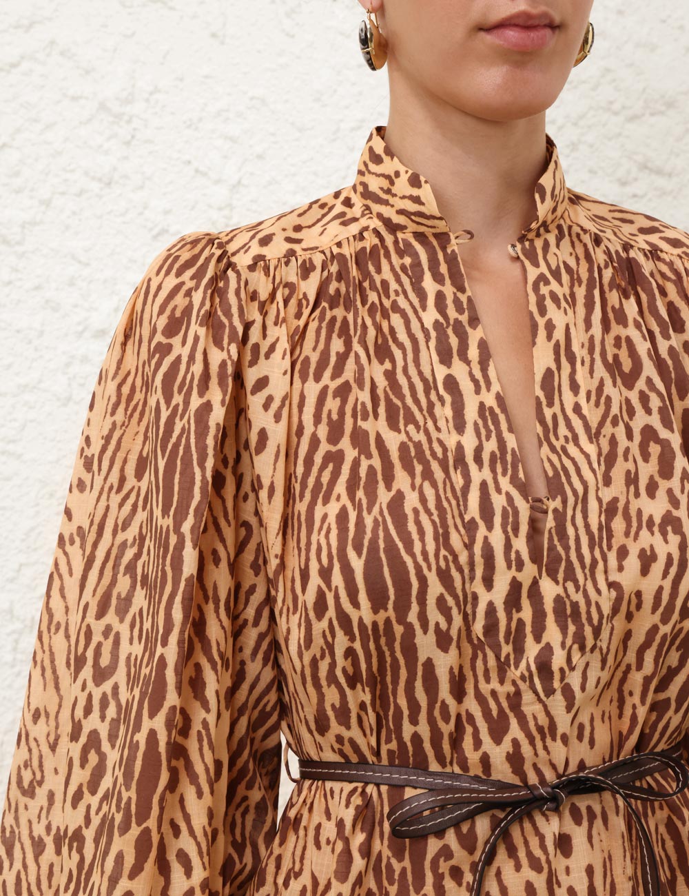 Zimmermann 25 Spring Summer Collection: Cascadian Panther Print Top and Pants - 图片 5