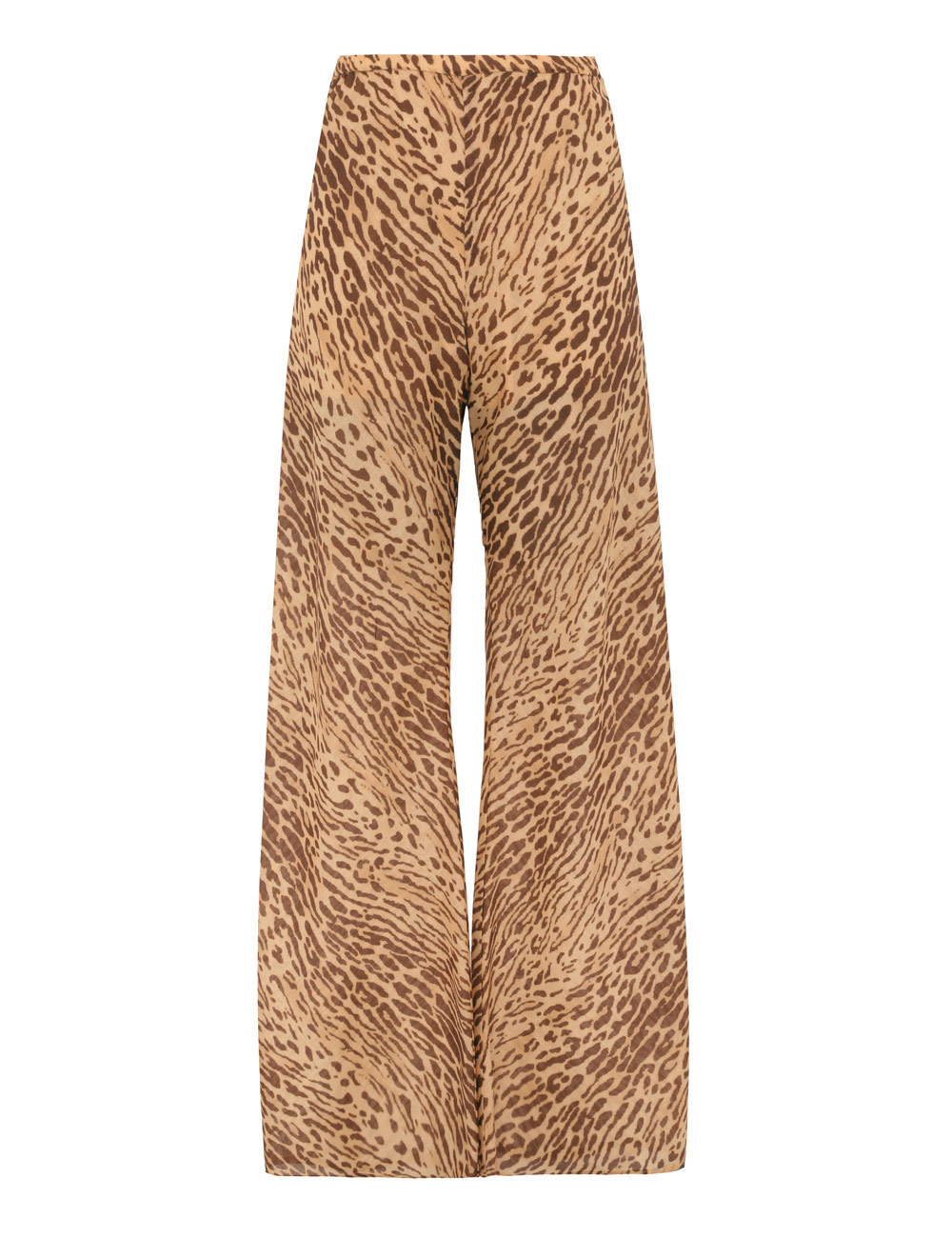 “New Zimmermann 25 Spring Summer Collection: Cascadian Tan Panther Print Top and Pants in Retro Pattern” - 图片 4