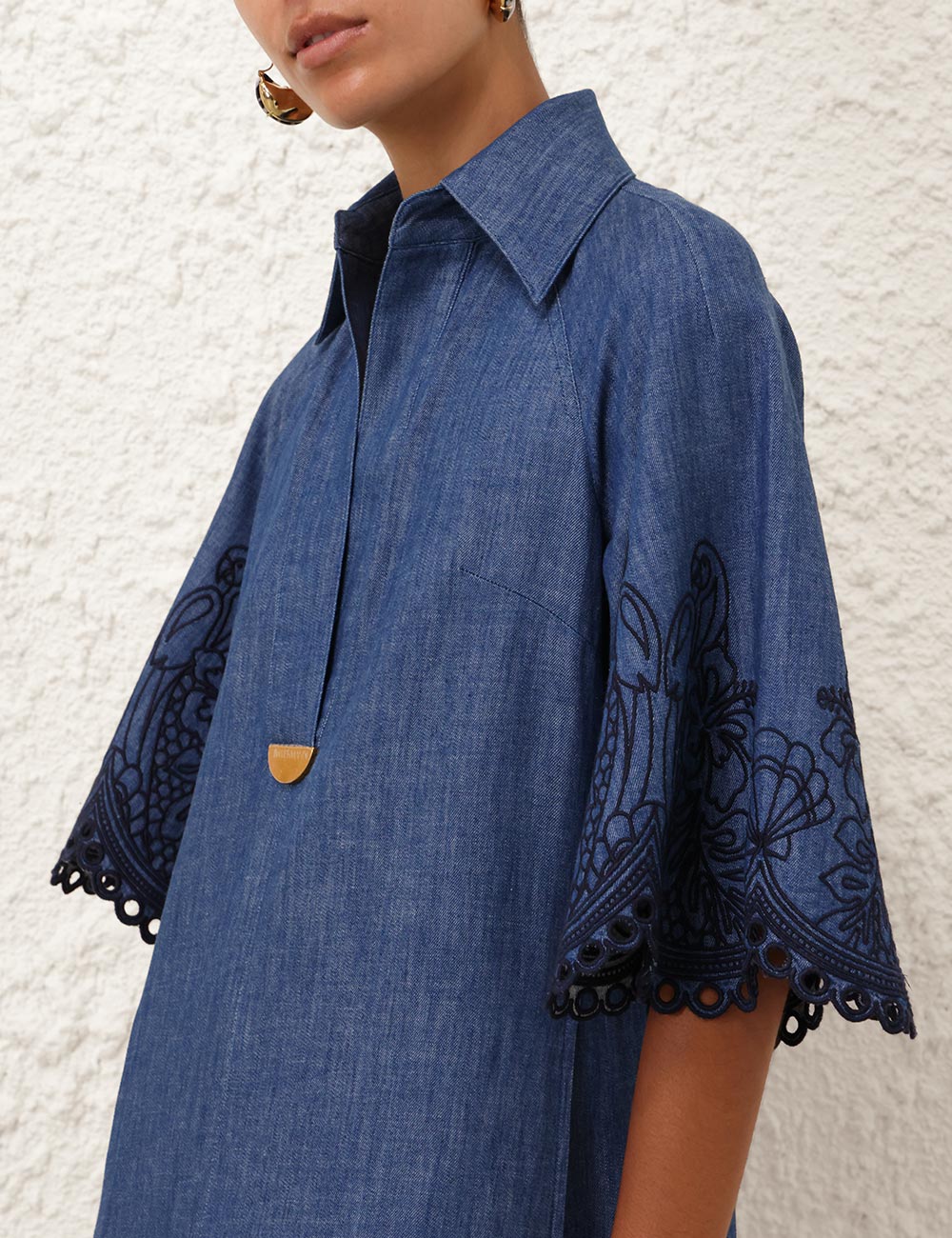New Zimmermann 25 Spring and Summer Collection: Coco Cowboy Embroidery Midi Dress. - 图片 6