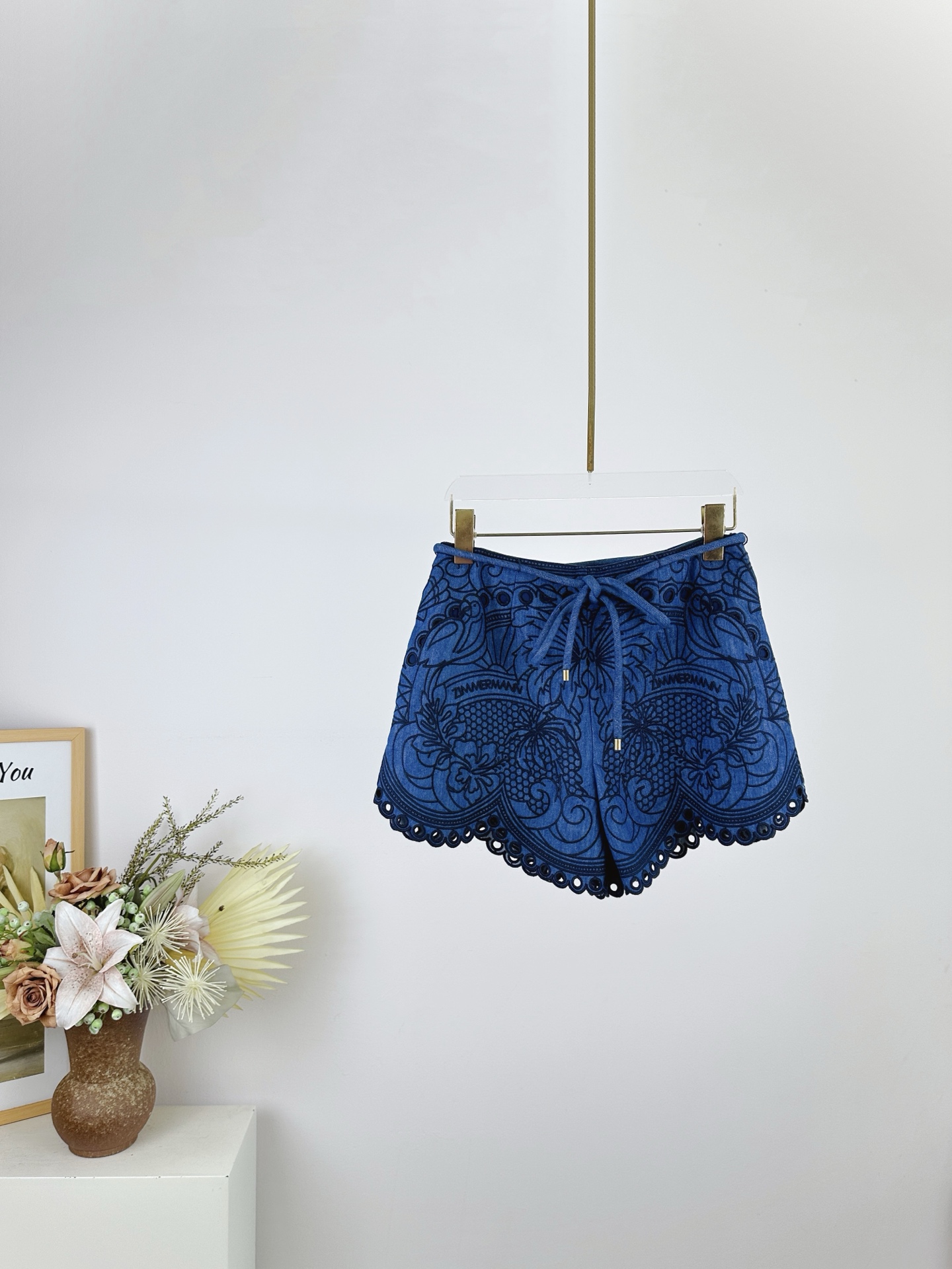 P851 Hard-Core Woman: New Zimmermann Cowboy Shorts with Unique Details