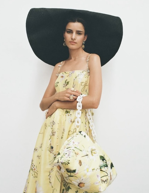 Camilla Maxi Dress Yellow Floral Print Boho Style Summer Special Occasion 1 Camilla Maxi Dress Yellow Floral Print Boho Style Summer Special Occasion