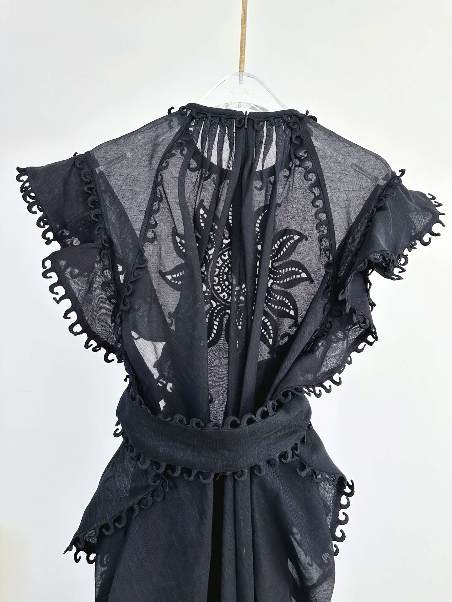 Zimmermann Hypnotic Ruffle Embroidered Midi Dress - Elegant & Flowing 8 i1756626711407 8475 0 6