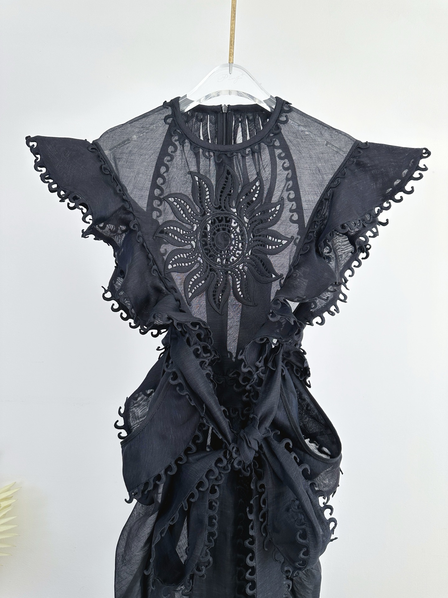 Zimmermann Hypnotic Ruffle Embroidered Midi Dress - Elegant & Flowing 3 i1756626713683 7186 0 1