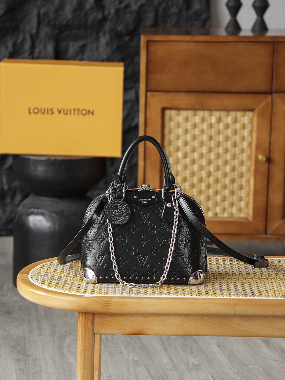 Louis Vuitton Alma Trunk BB Handbag M27812