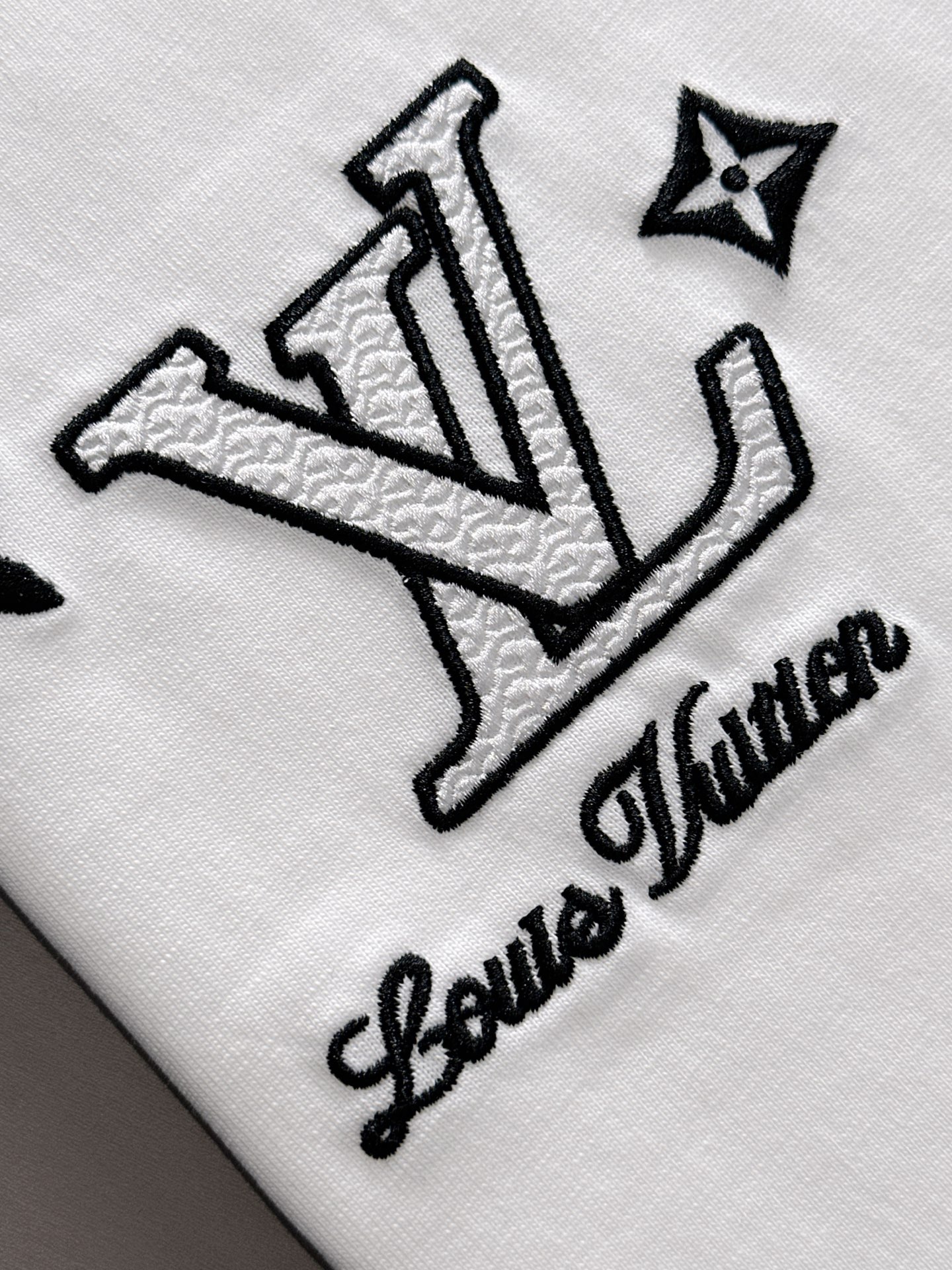  LV 2025春夏 最新款短袖T恤，原标 定制面料，手感柔软，穿着舒适，做工精细.上身效果无敌帅气， 