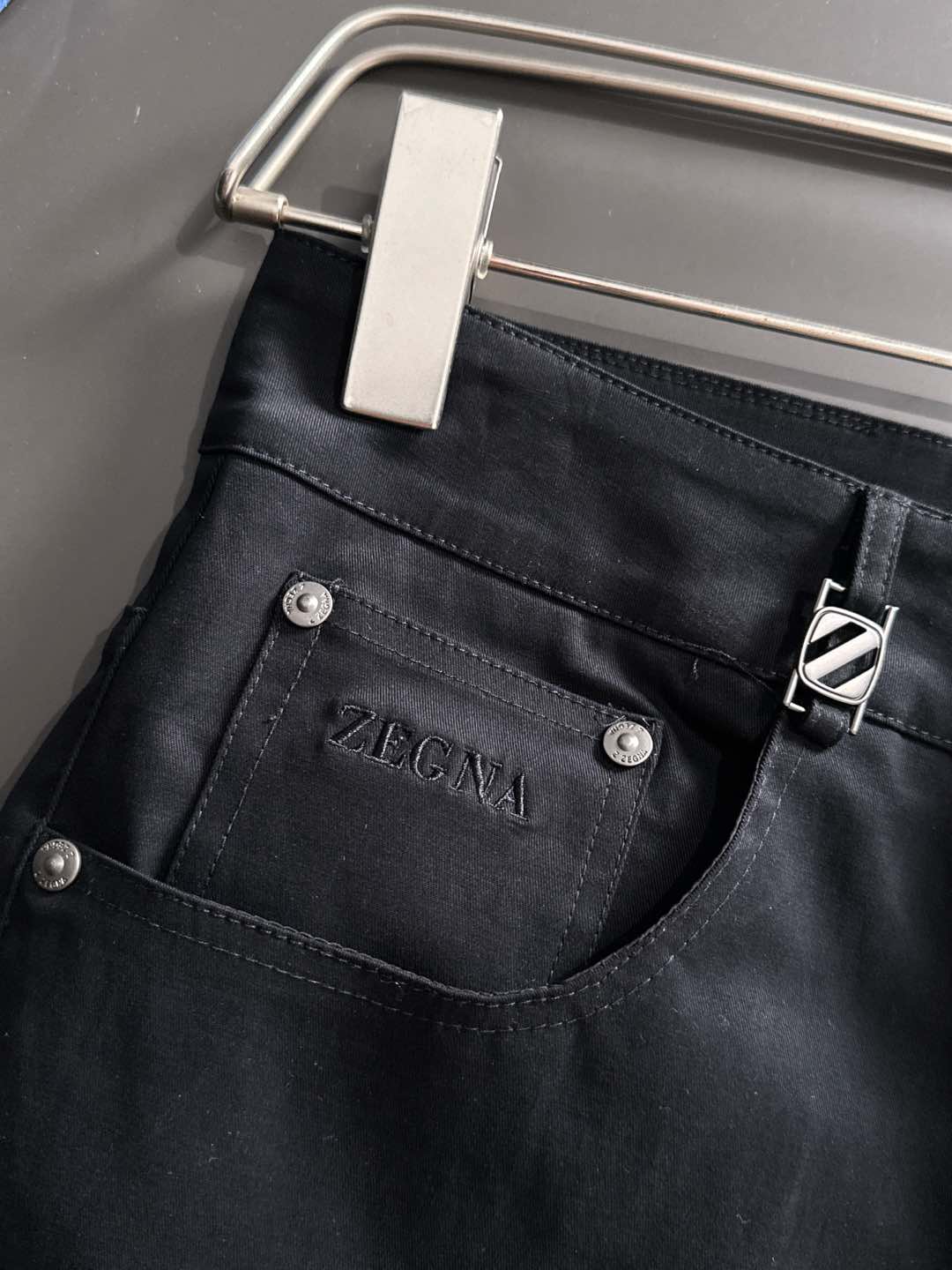 Zeg 2025秋冬亚洲专柜系列最新款！高端狠货 高端订制修身商务休闲裤西裤 原版五金 日常商务休闲都完