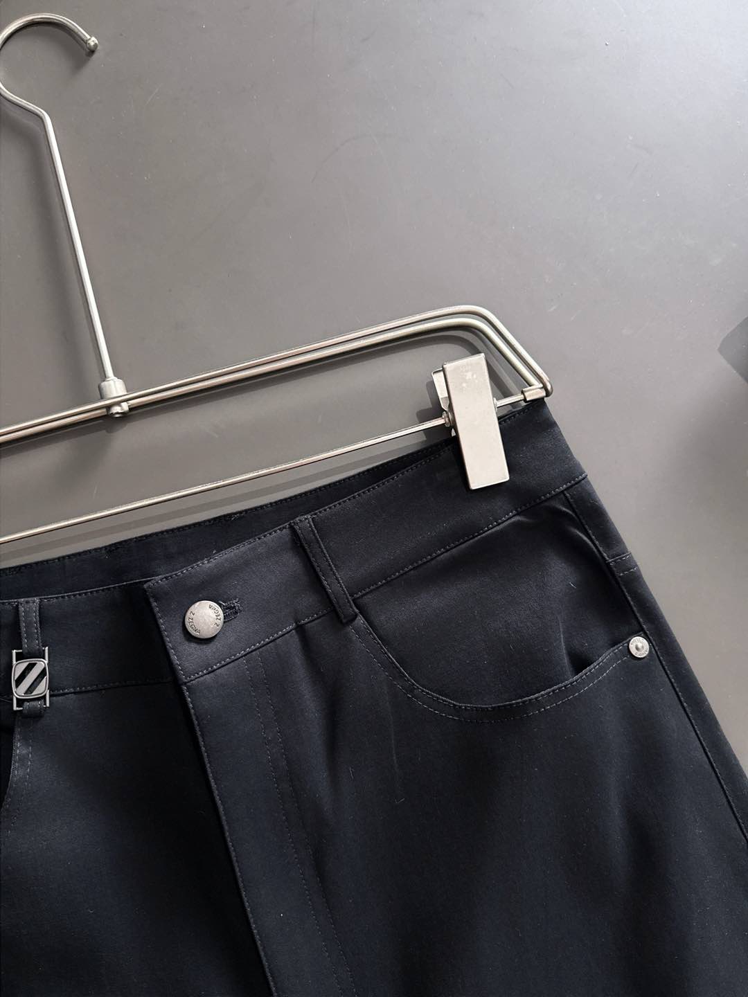 Zeg 2025秋冬亚洲专柜系列最新款！高端狠货 高端订制修身商务休闲裤西裤 原版五金 日常商务休闲都完