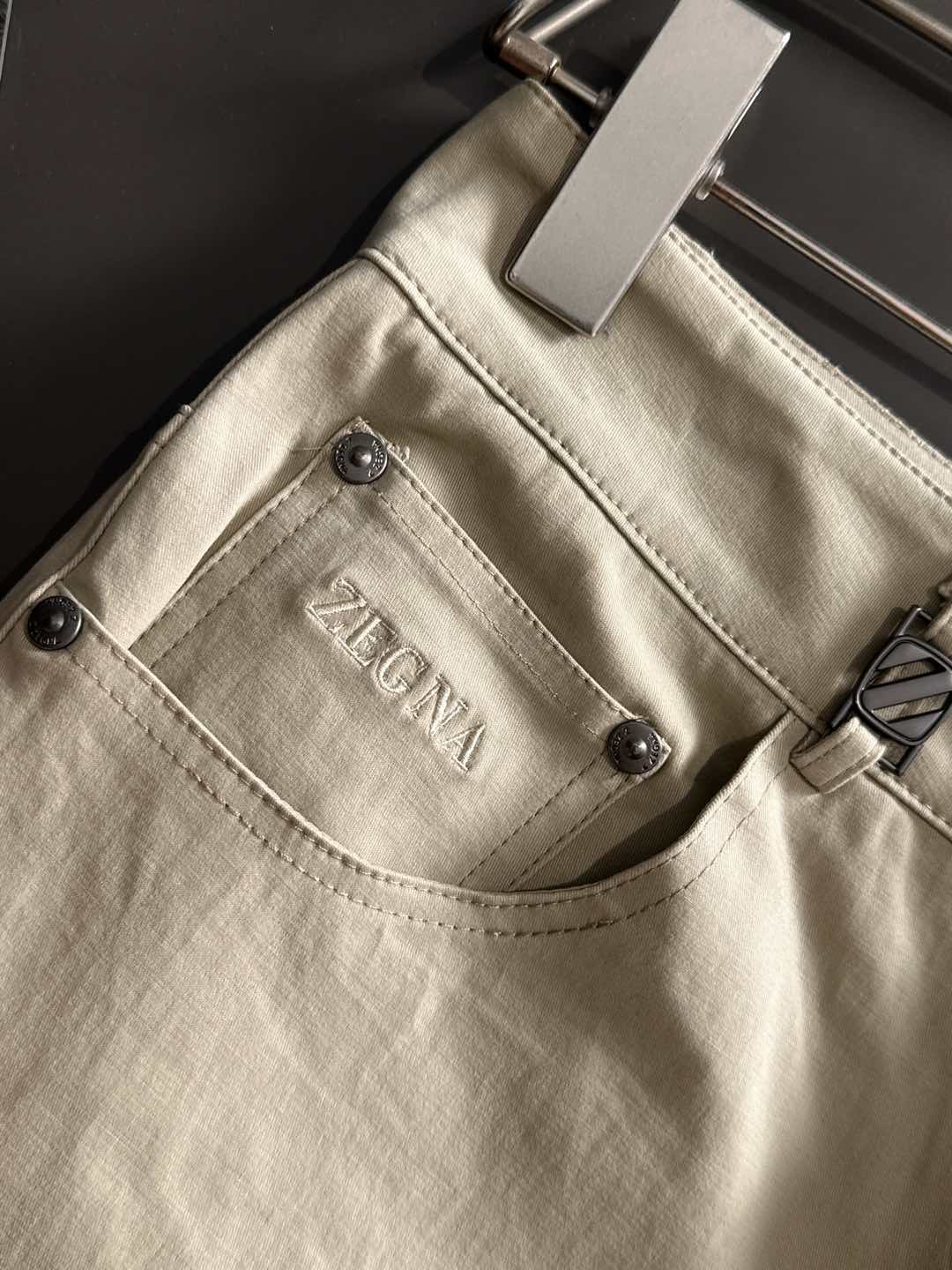 Zeg 2025秋冬亚洲专柜系列最新款！高端狠货 高端订制修身商务休闲裤西裤 原版五金 日常商务休闲都完