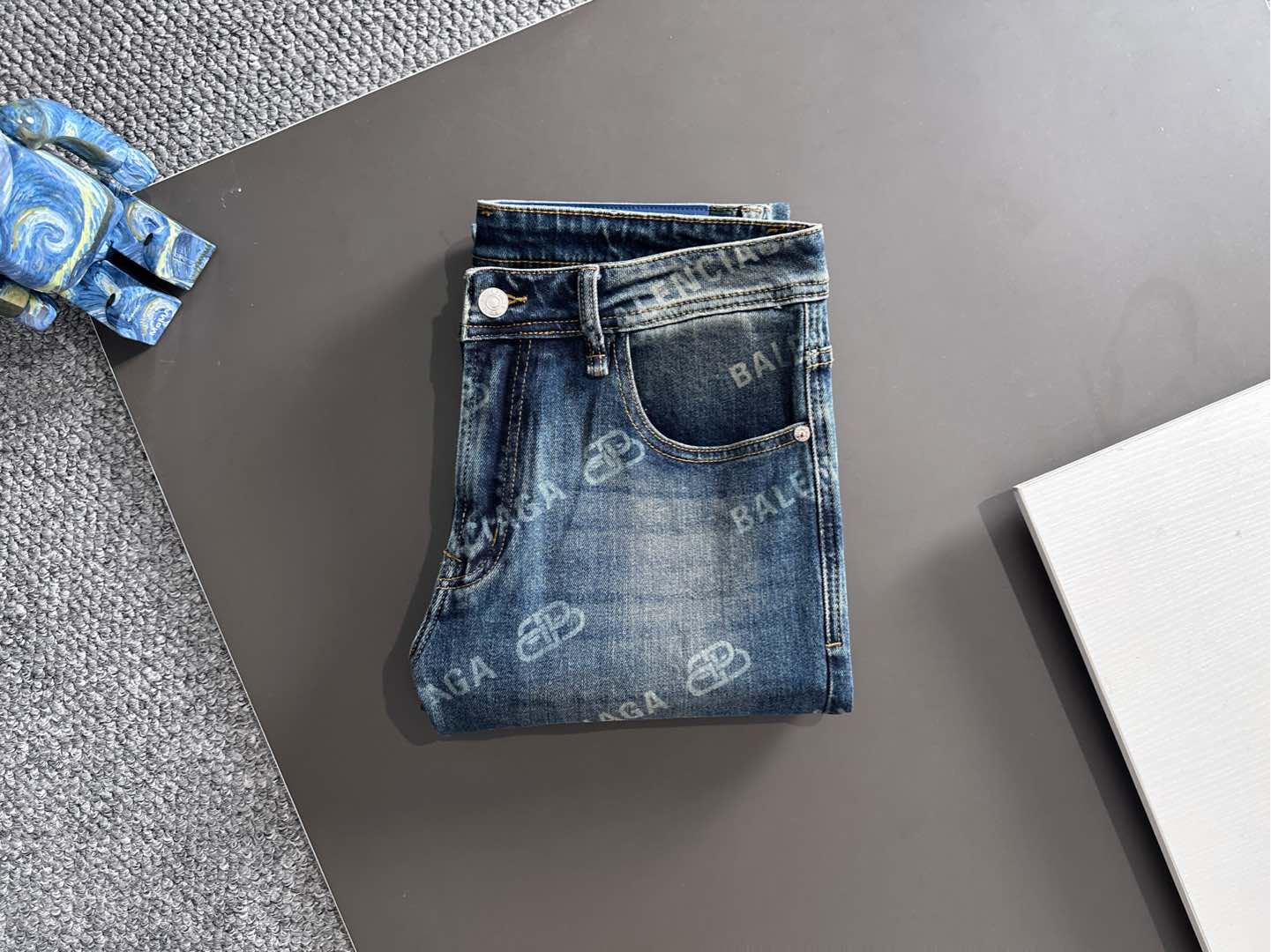 BL巴黎25 年原单男士时装休闲丹宁牛仔裤，香港洋行渠道货，高端日本代工出品，重磅白金级臻品，专柜同渠道