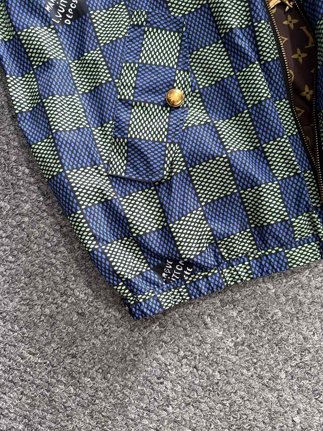 （双面风衣夹克）L家族男士时装款轻便双面提花夹克外套，香港洋行渠道货，高端品鉴级产物，官柜主推展示，25