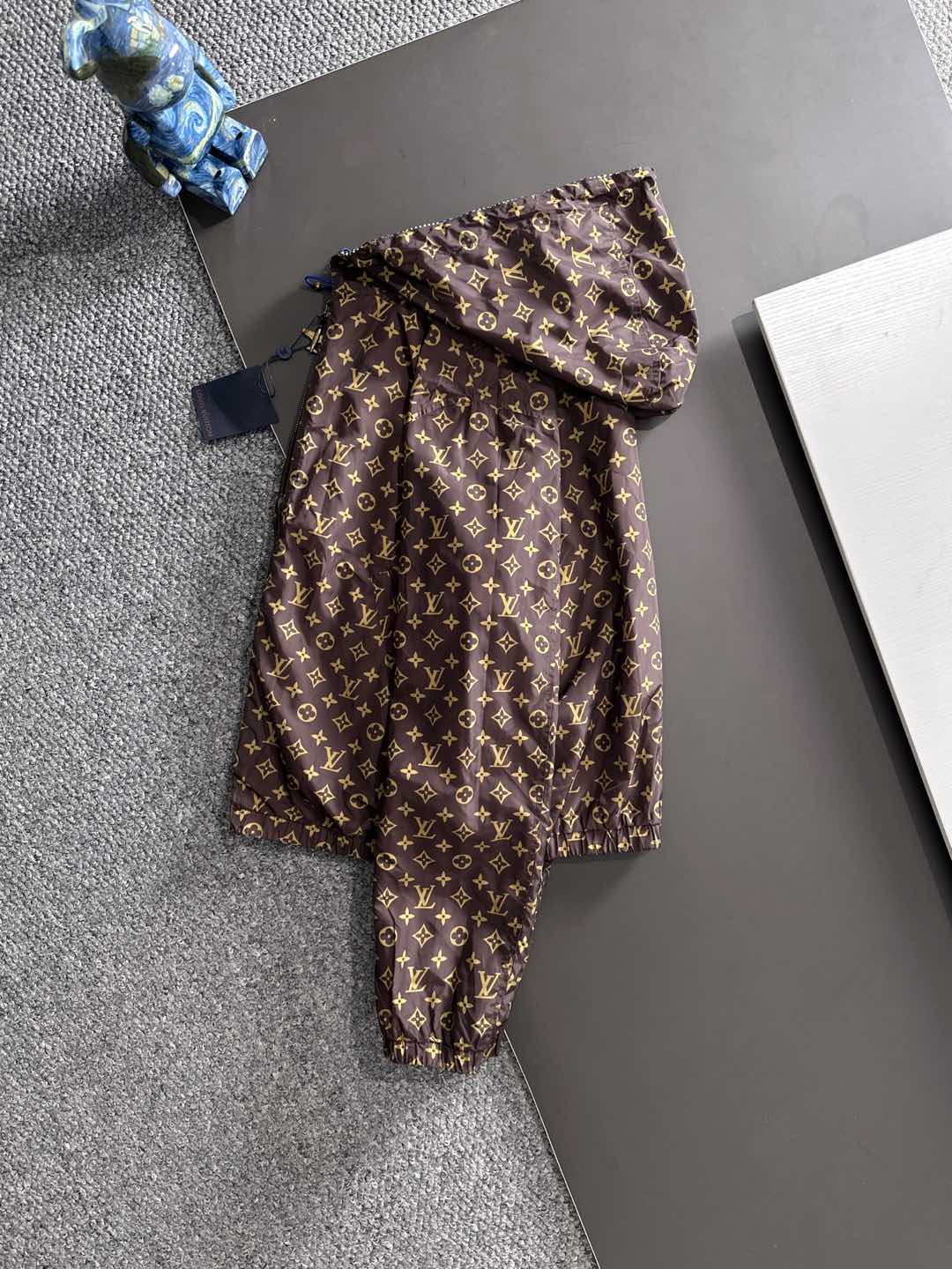 （双面风衣夹克）L家族男士时装款轻便双面提花夹克外套，香港洋行渠道货，高端品鉴级产物，官柜主推展示，25