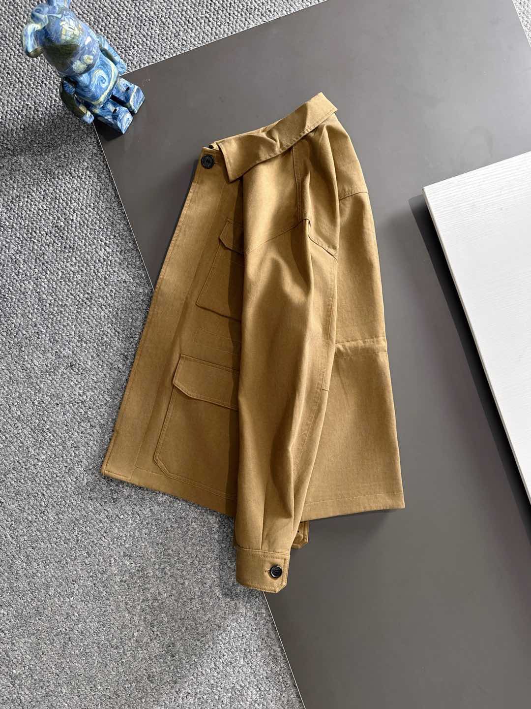 重奢经典！Brioni天丝纯棉混纺多口袋翻领腰部抽绳衬衫式猎装夹克外套！永不落幕的款式可以一直穿，一直经