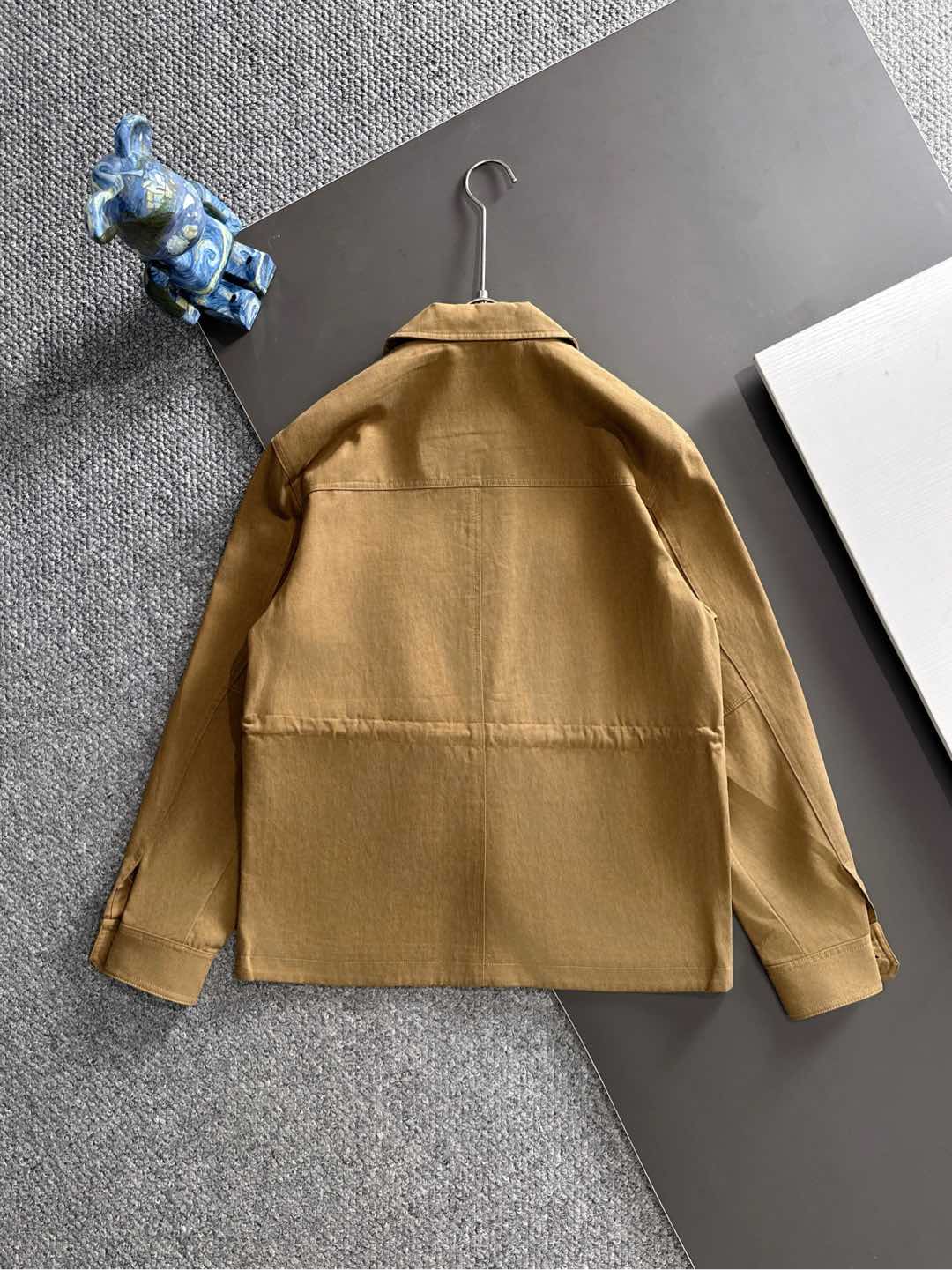 重奢经典！Brioni天丝纯棉混纺多口袋翻领腰部抽绳衬衫式猎装夹克外套！永不落幕的款式可以一直穿，一直经