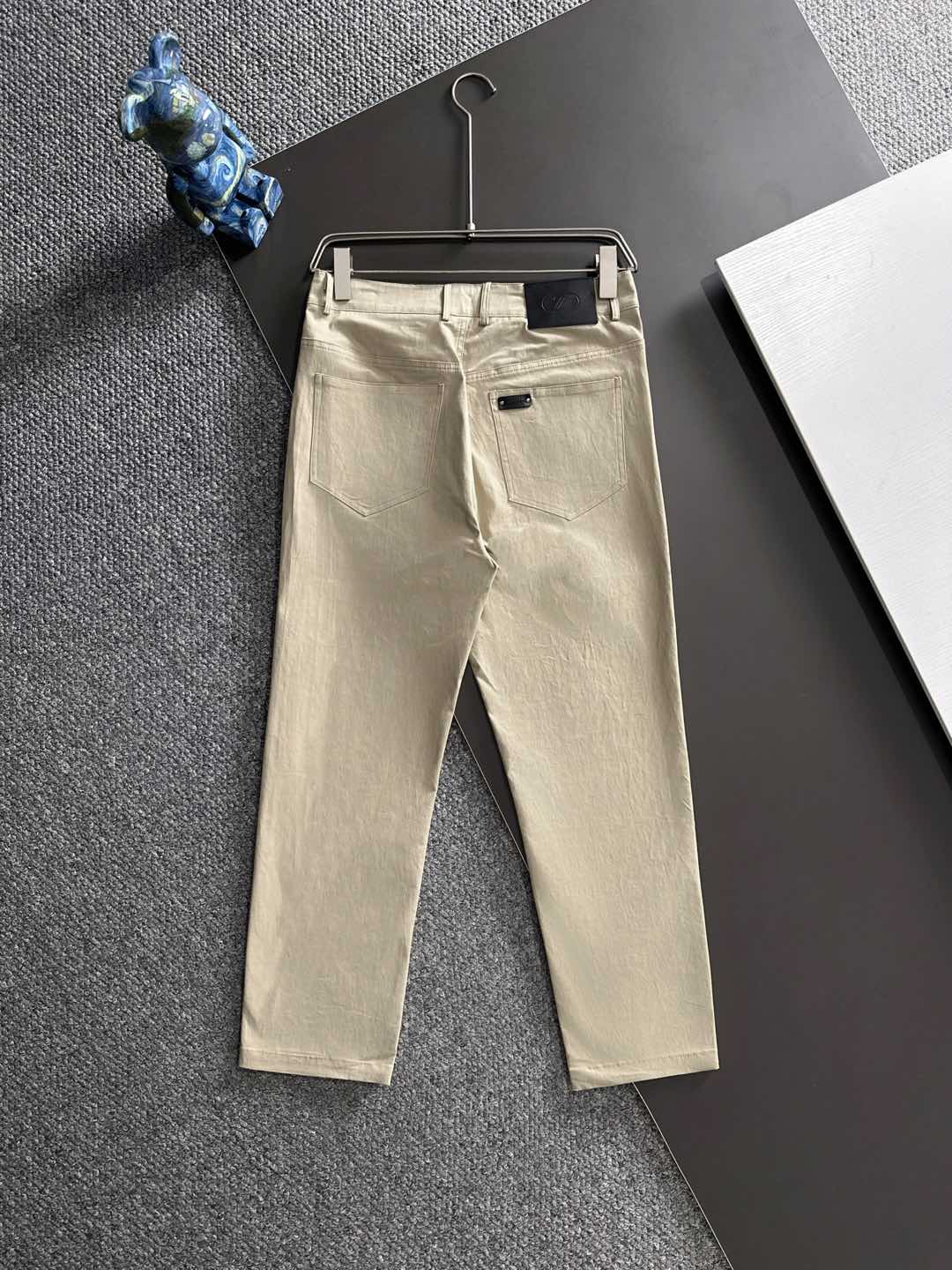 Zeg 2025秋冬亚洲专柜系列最新款！高端狠货 高端订制修身商务休闲裤西裤 原版五金 日常商务休闲都完