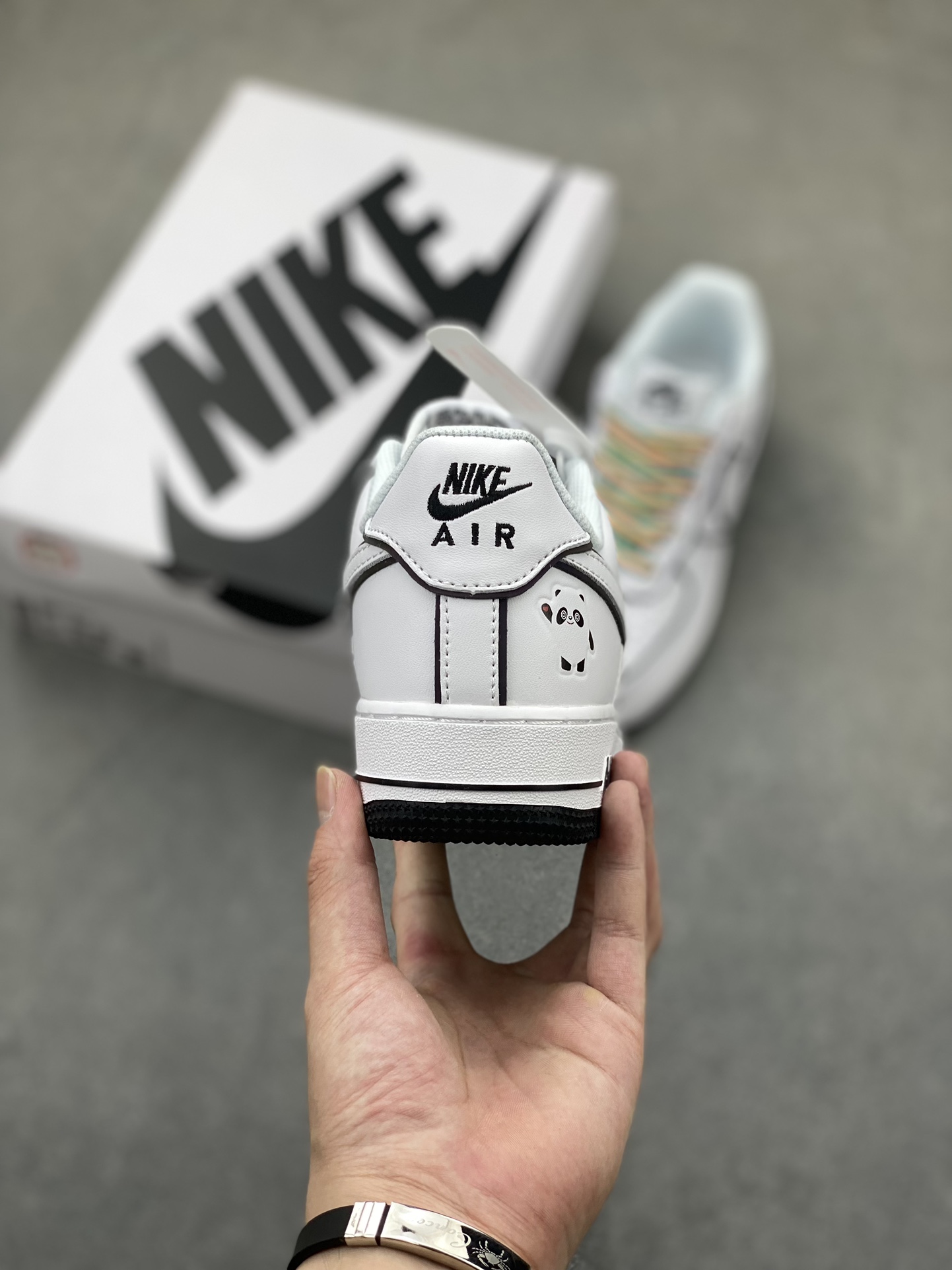 Nike Air Force 1 Low 'Panda' Reflective Casual Sneakers 5 i1723927155 2665 1