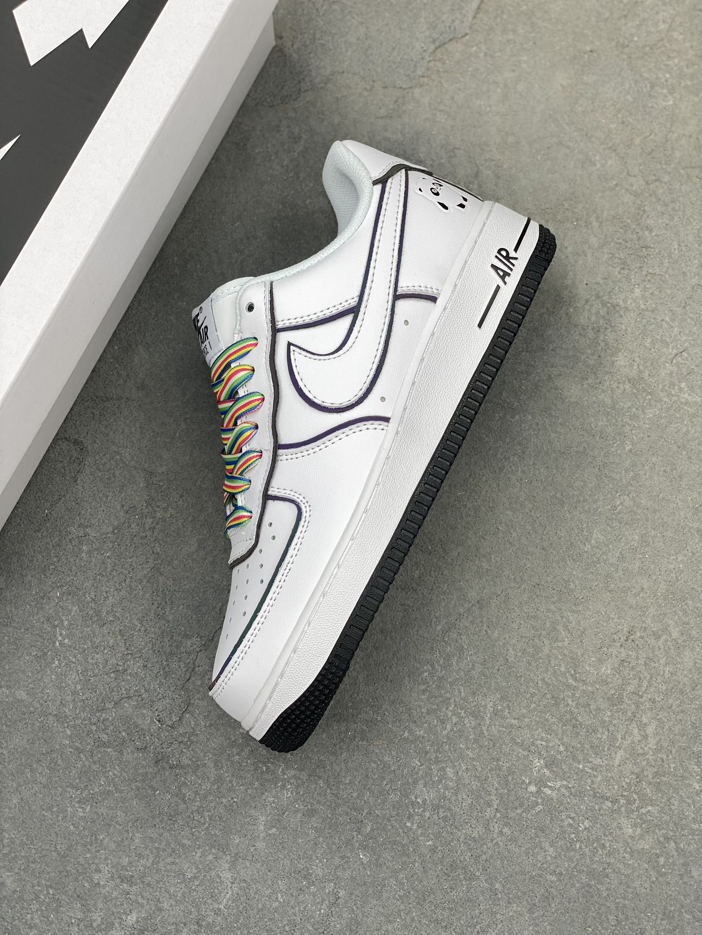 Nike Air Force 1 Low 'Panda' Reflective Casual Sneakers 8 i1723927156 3342 7