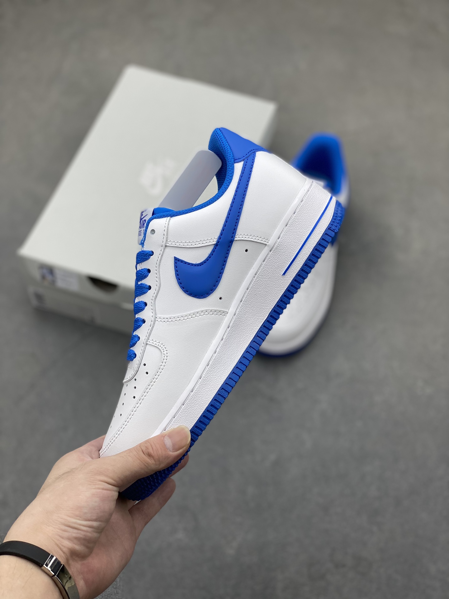 Nike Air Force 1 '07 Low White/Blue Casual Sneakers DH7561-104 4 i1723927277 8285 1