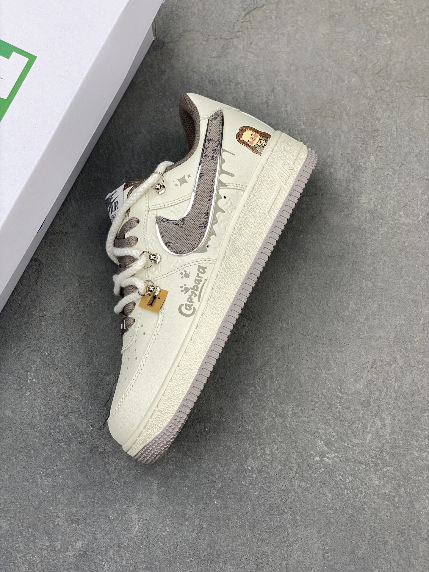 Nike Air Force 1 Low Louis Vuitton Custom Sneakers Designer Style 21 i1724101539 9191 1