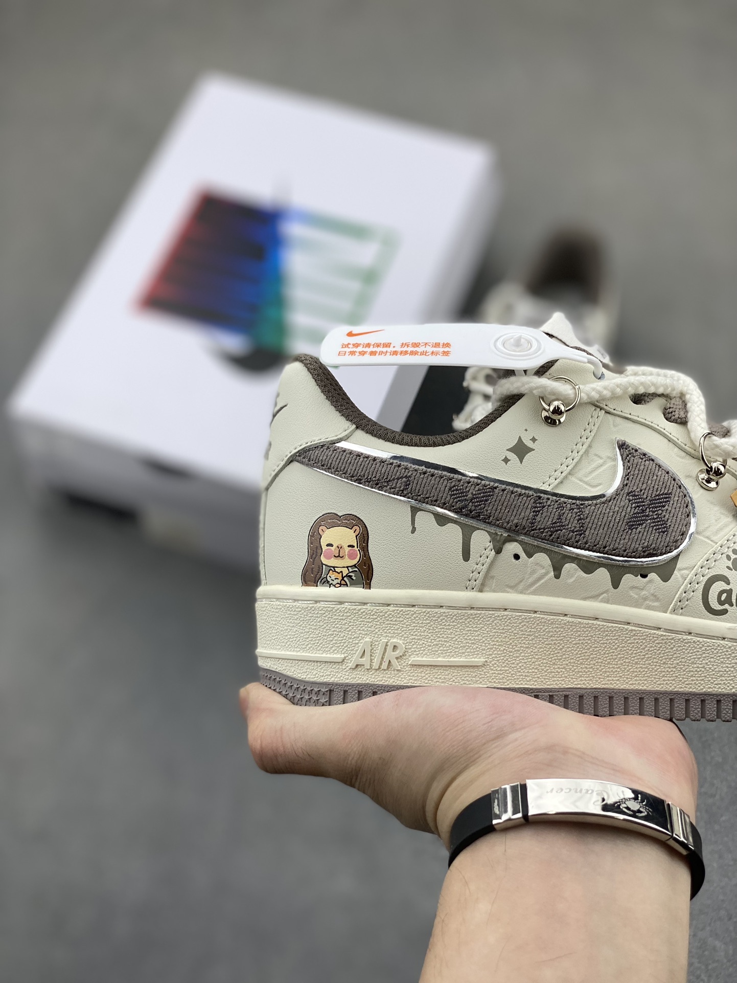 Nike Air Force 1 Low Louis Vuitton Custom Sneakers Designer Style 19 i1724101540 504 7