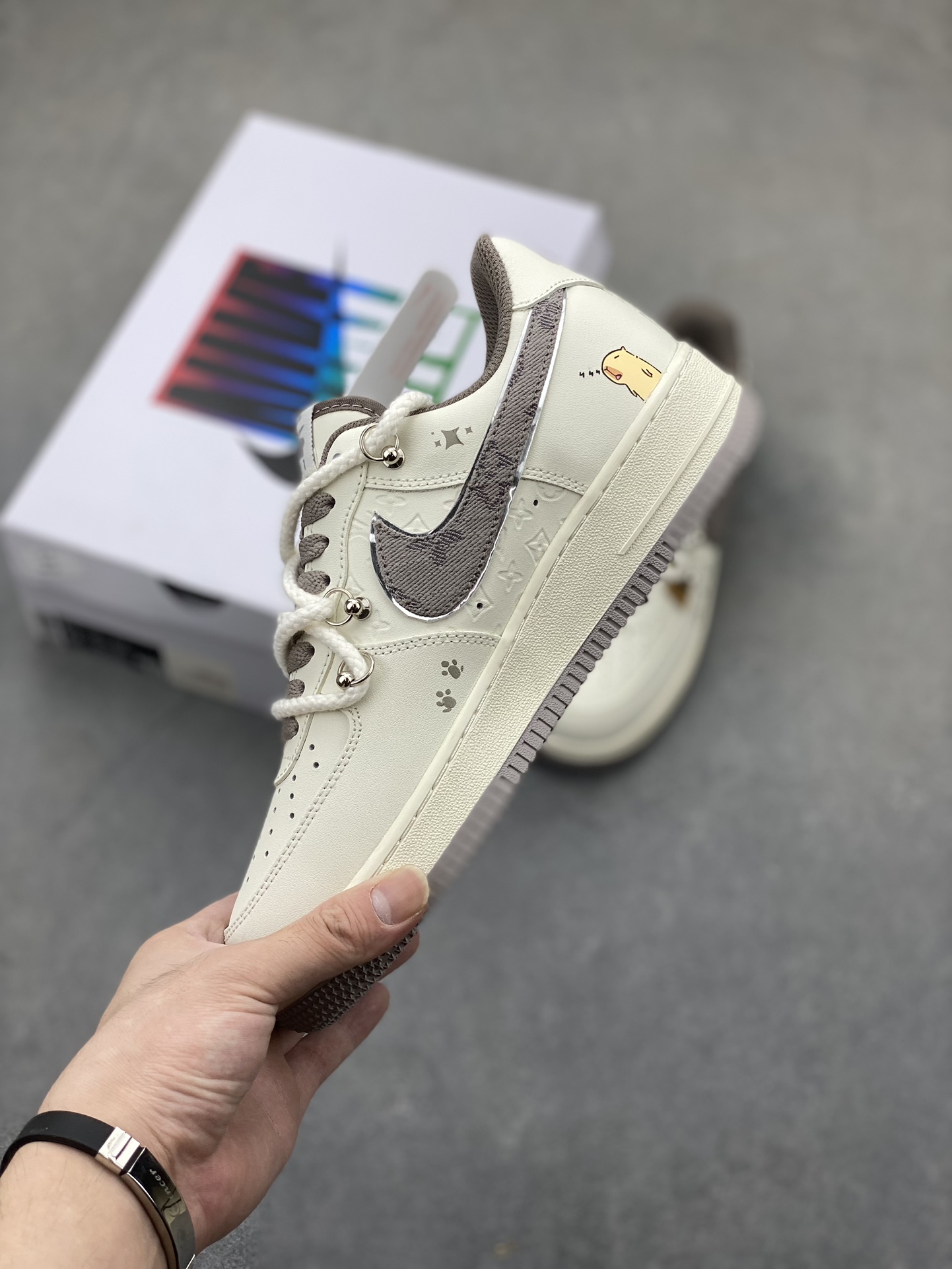 Nike Air Force 1 Low Louis Vuitton Custom Sneakers Designer Style 17 i1724101540 6831 2
