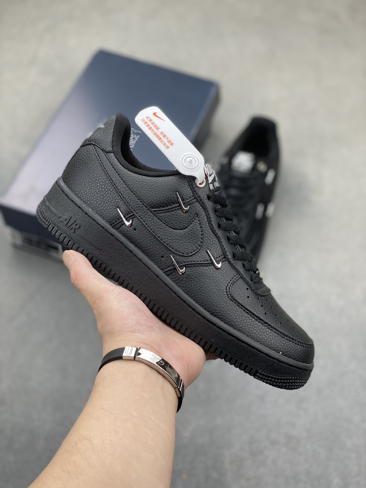 Nike Air Force 1 Low Black Casual Sneakers HQ1180-001 2 i1724101582 7081 3
