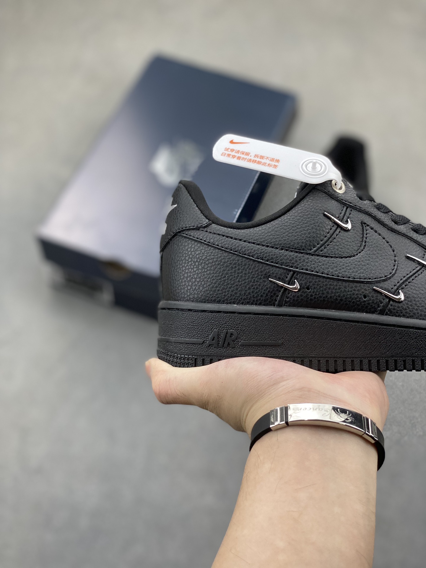 Nike Air Force 1 Low Black Casual Sneakers HQ1180-001 6 i1724101583 7091 7