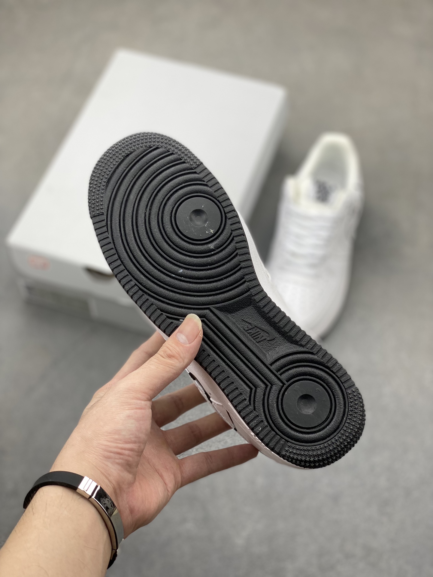 Nike Air Force 1 Low White Black Smiley Face Sneakers - Classic Style 7 i1724960770 3460 0