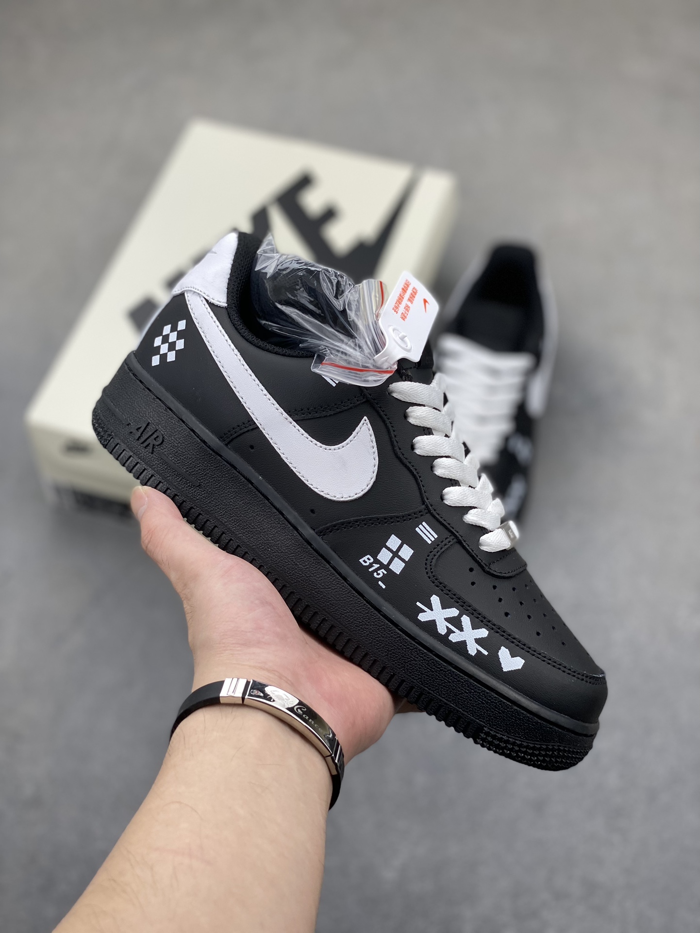 Nike Air Force 1 Low Black/White Sneakers CW2288-018 2 i1724961123 362 0
