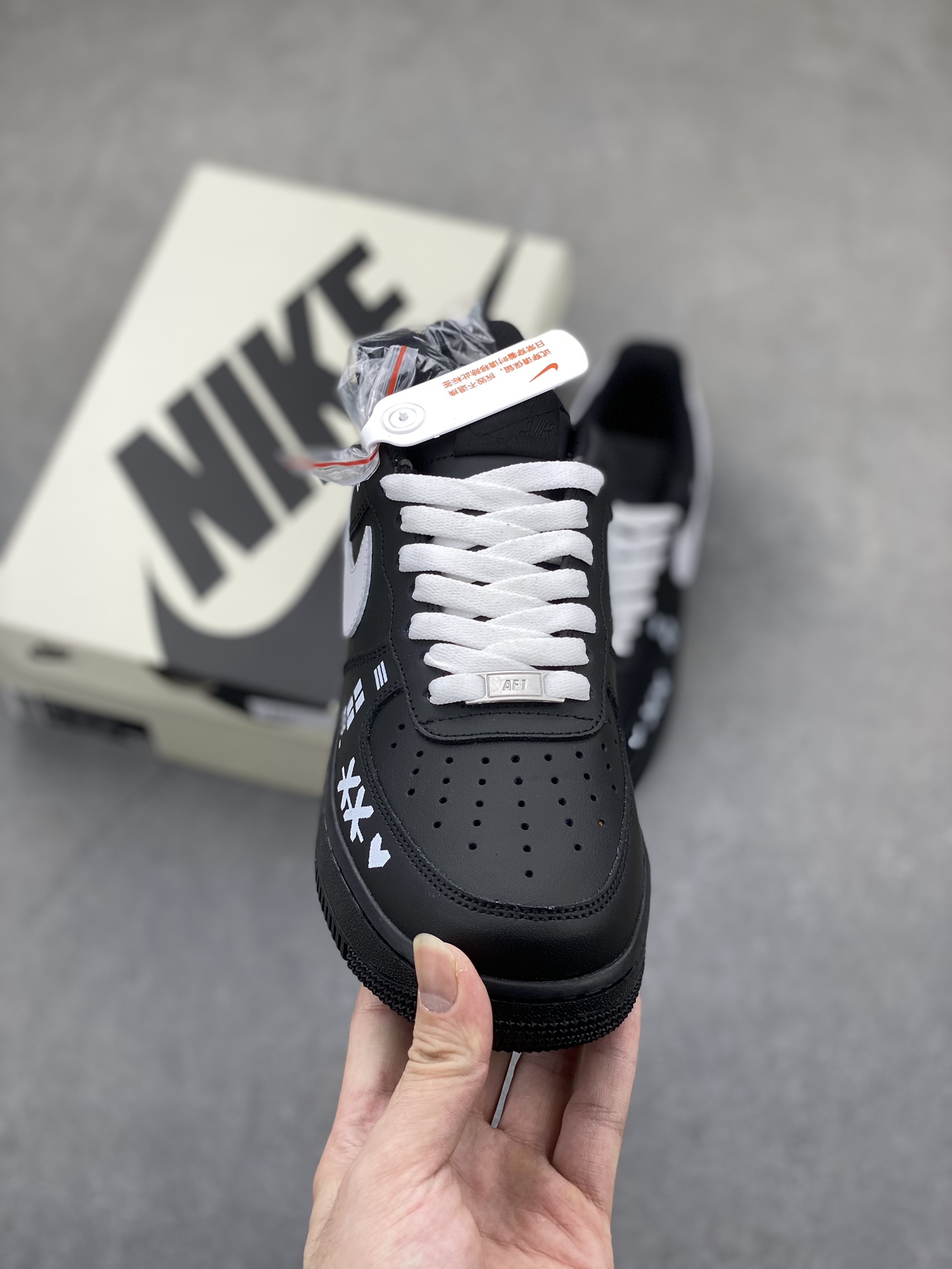 Nike Air Force 1 Low Black/White Sneakers CW2288-018 3 i1724961123 989 0
