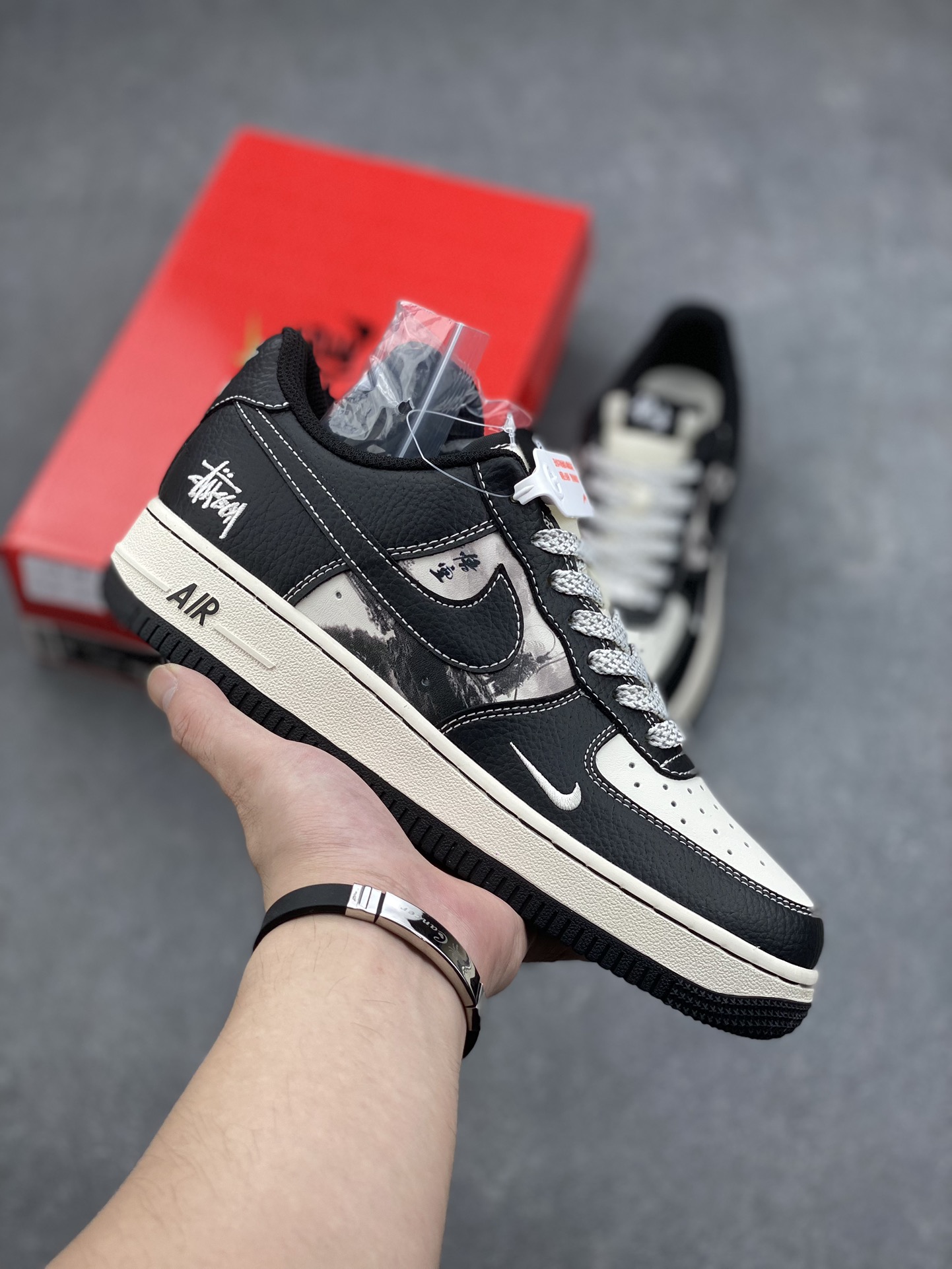 Nike Air Force 1 '07 Low Stussy Collab Sneakers - Mythical Goku Edition 2 i1727282354 2076 3