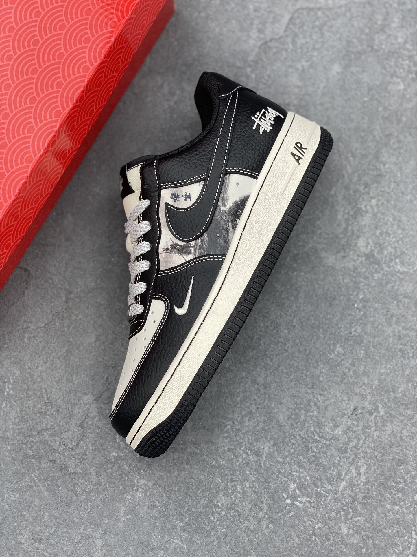 Nike Air Force 1 '07 Low Stussy Collab Sneakers - Mythical Goku Edition 8 i1727282355 3446 5